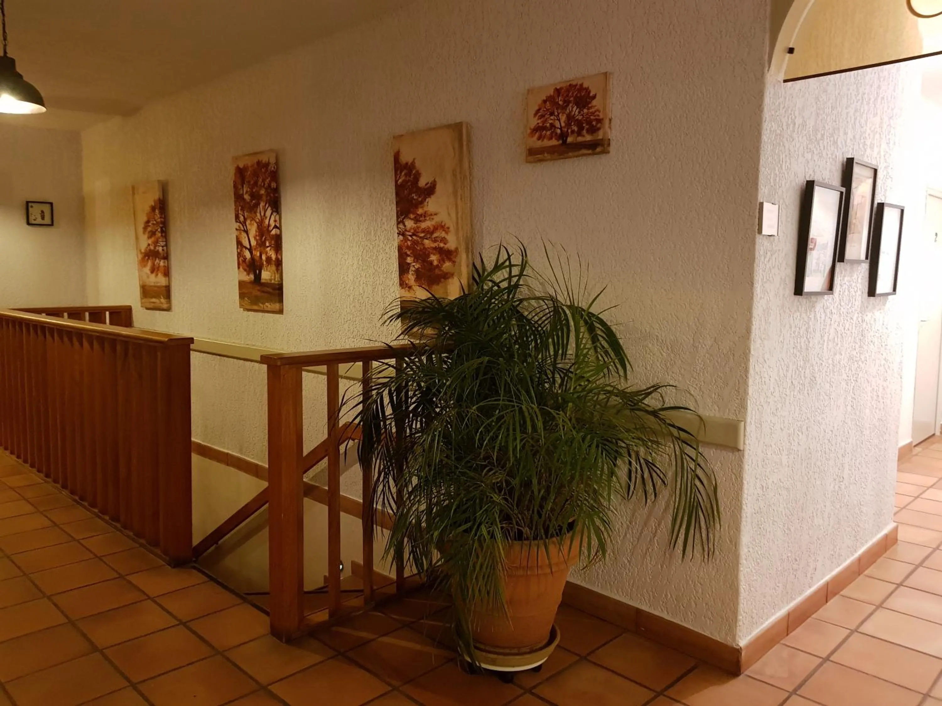 Lobby or reception in Hotel & Restaurant le Saint Jean