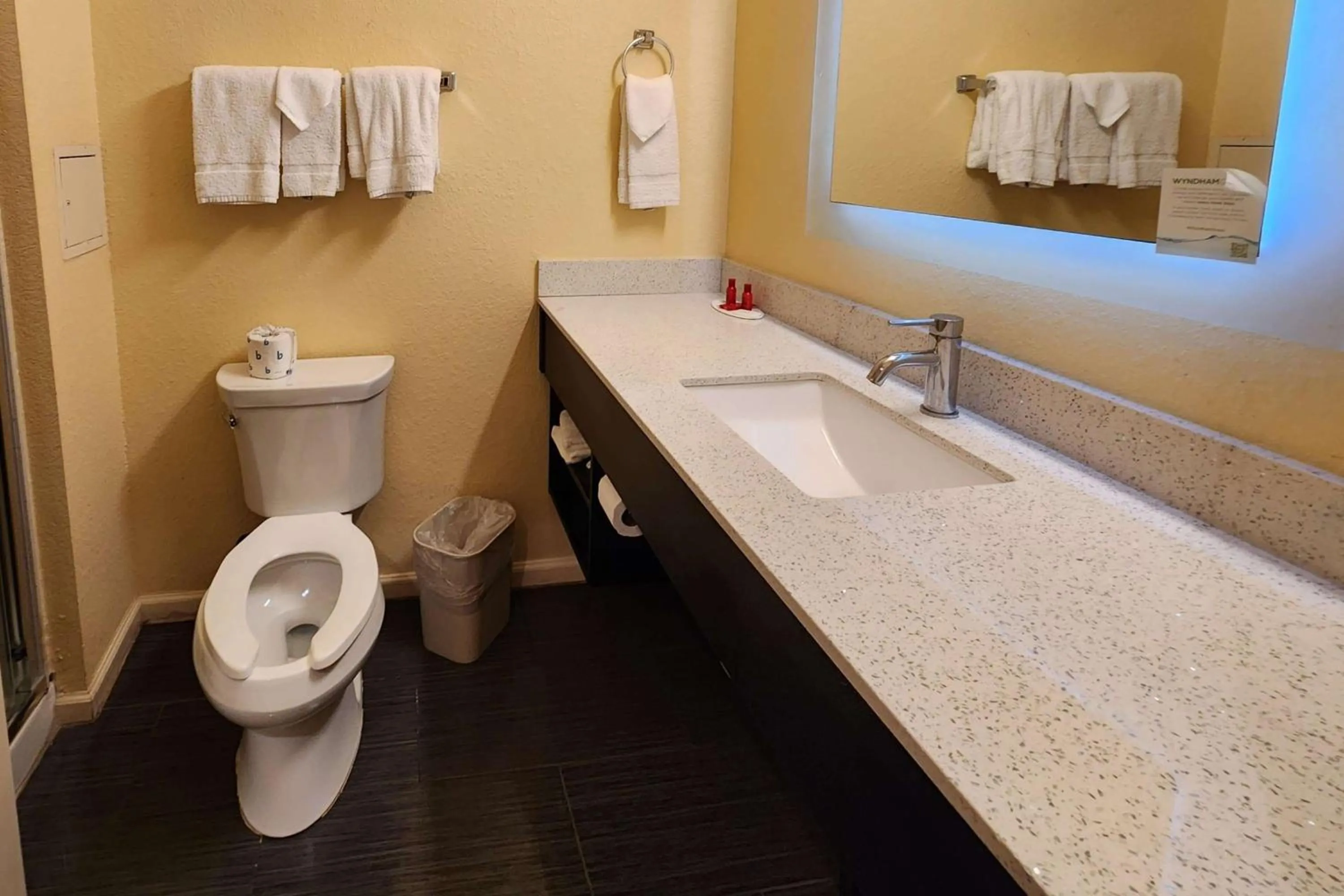 Bathroom in Days Inn by Wyndham Freeport