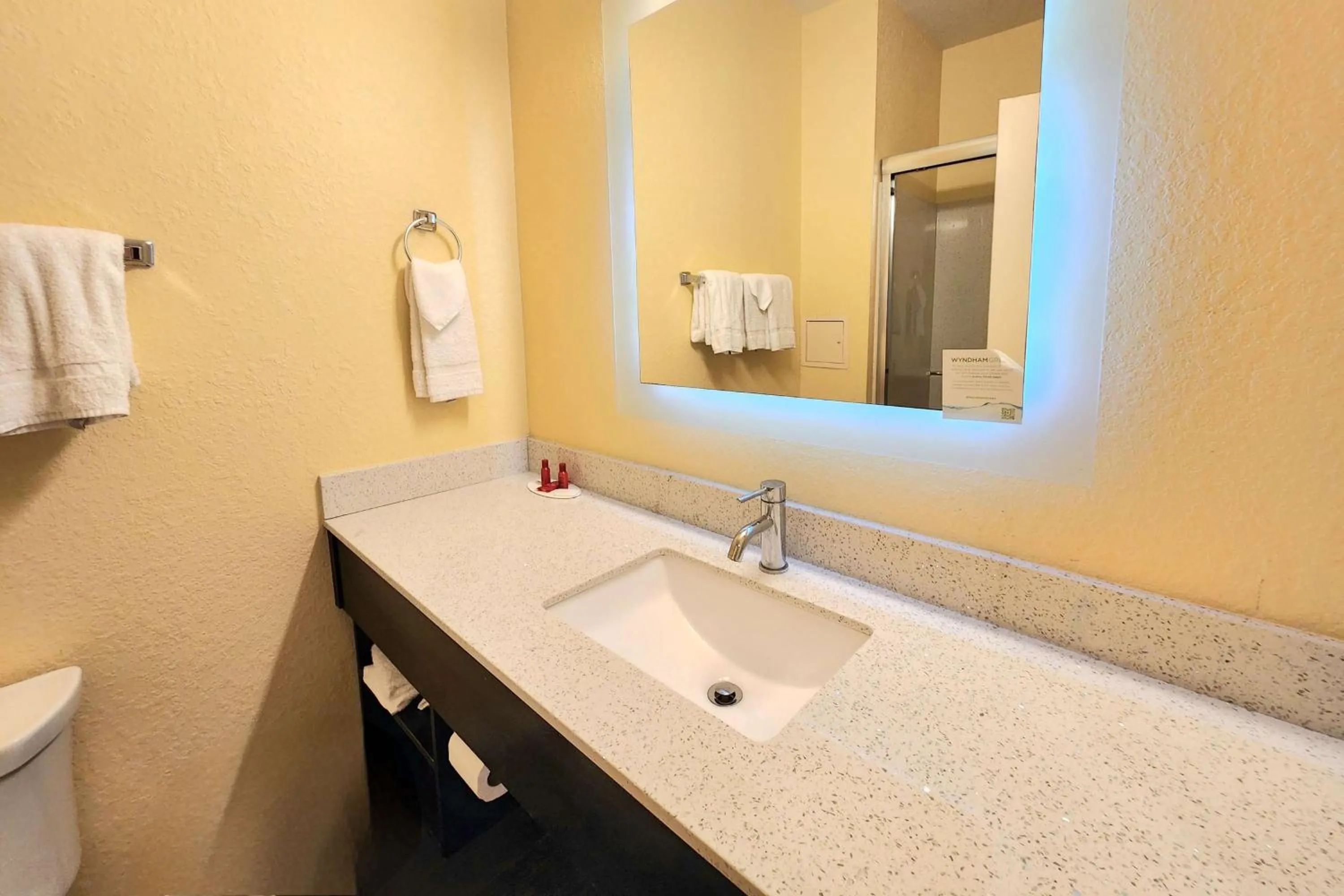 Bathroom in Days Inn by Wyndham Freeport