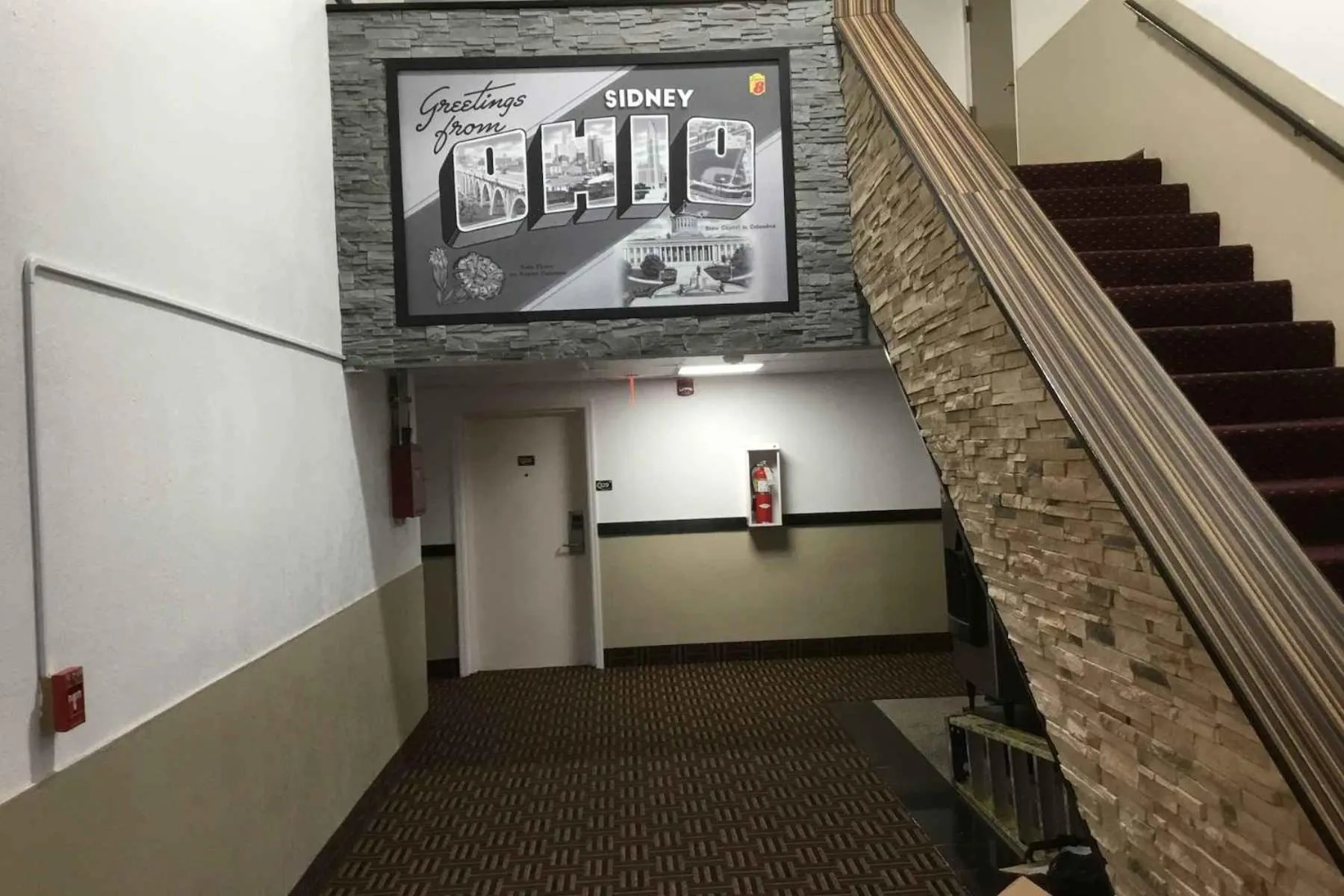 Property building in Travel Inn Of Sidney Ohio