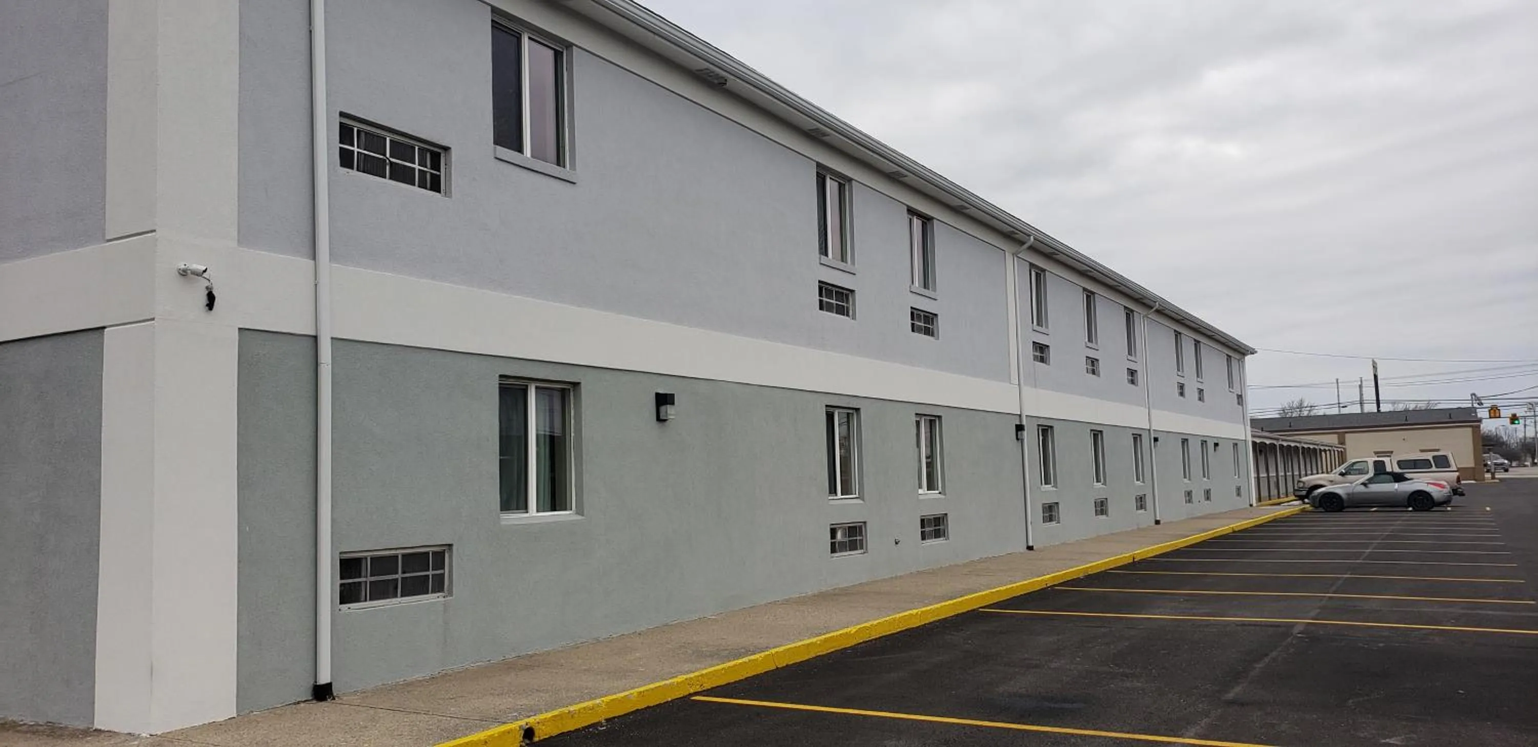 Property building in Travel Inn Of Sidney Ohio