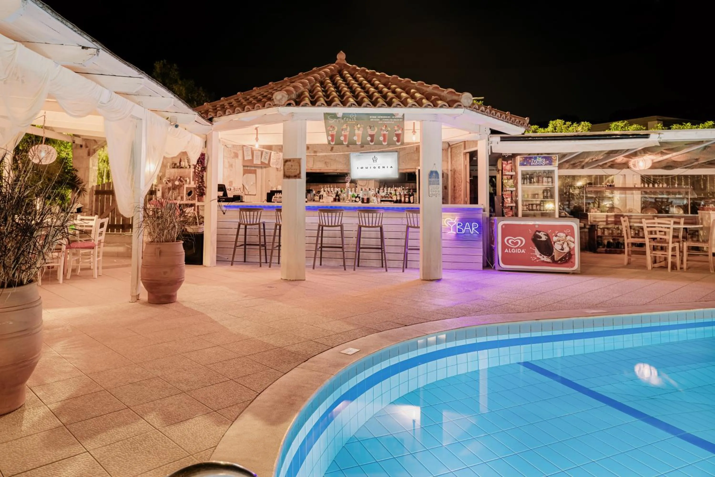 Lounge or bar in Iphigenia Mythic Retreat