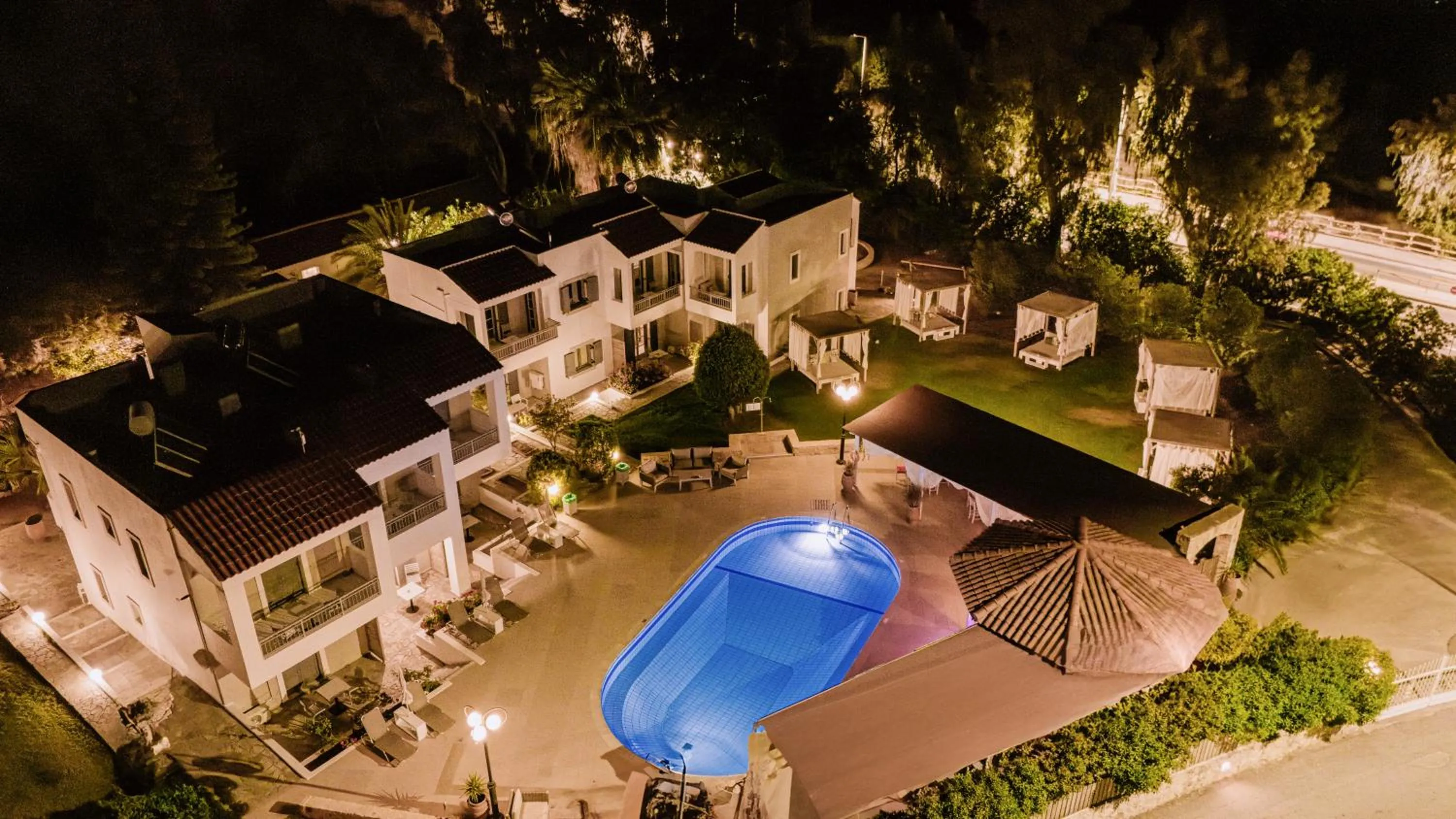 Bird's eye view in Iphigenia Mythic Retreat