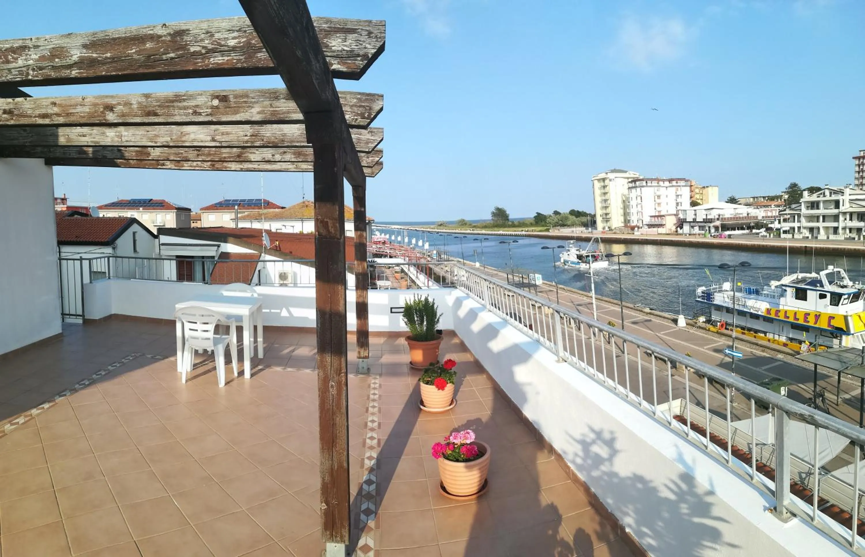 Balcony/Terrace in B&B Traghetto