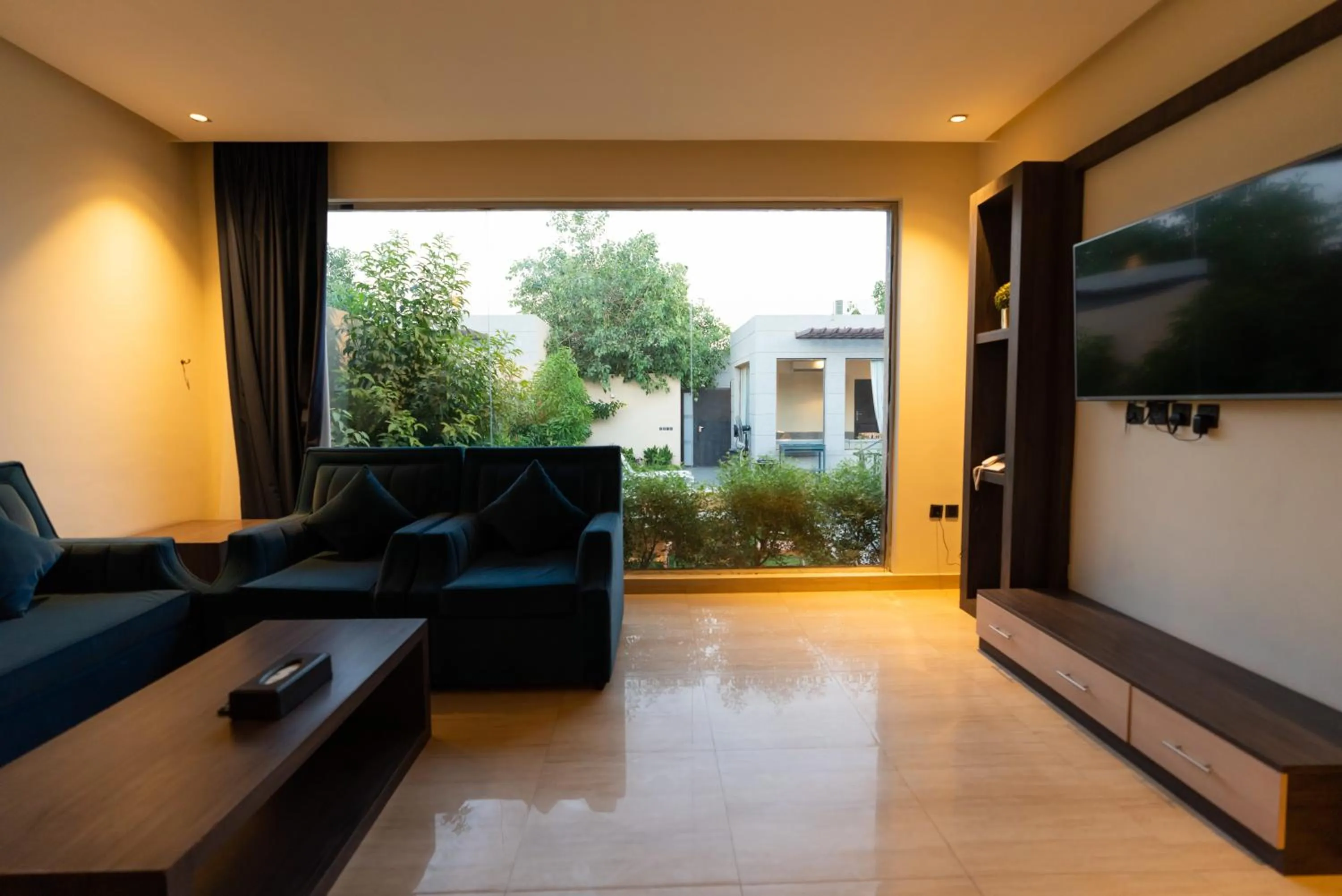 Living room in The Corner Hotel Resorts - Riyadh