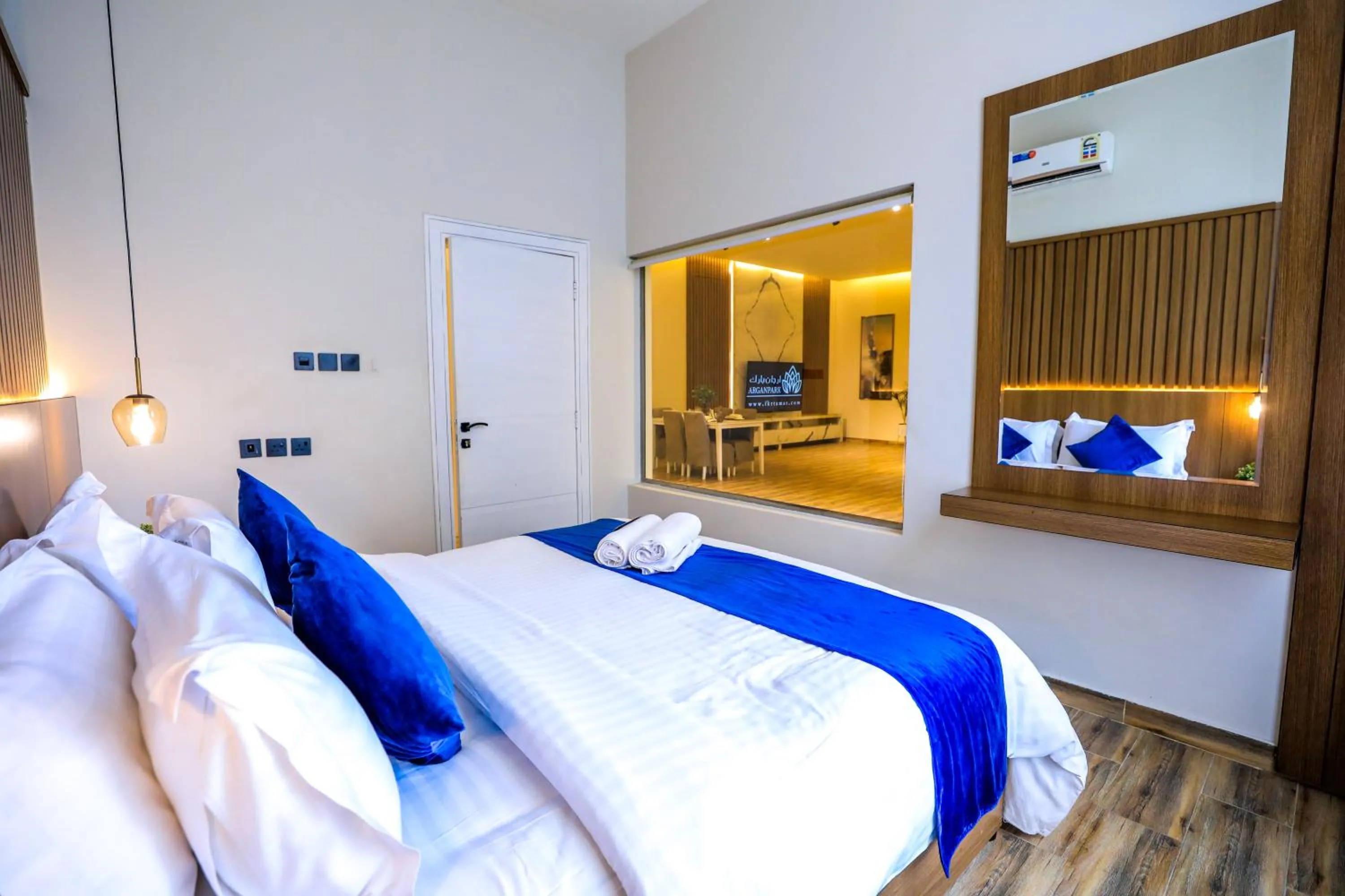 Bed in The Corner Hotel Resorts - Riyadh