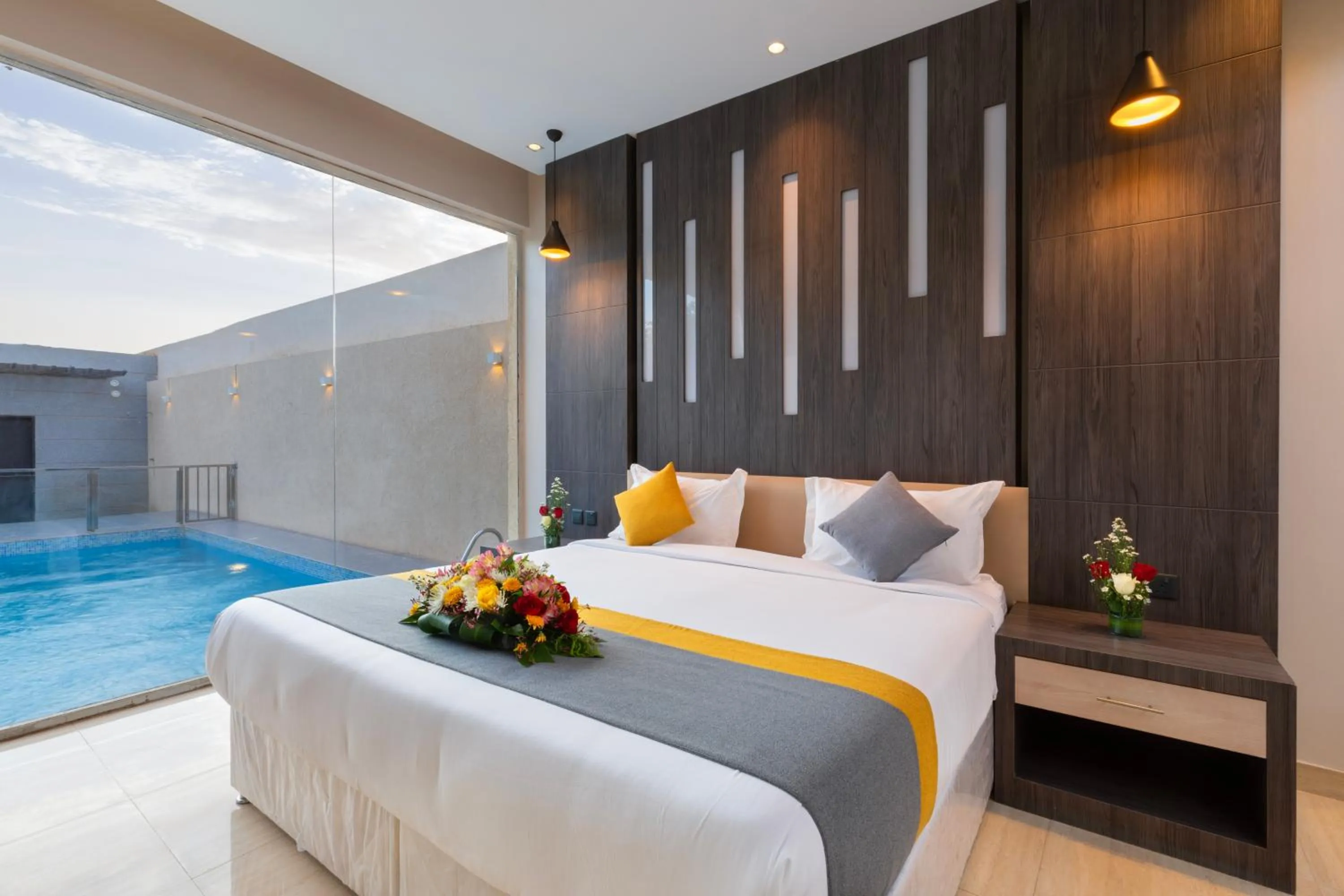 Bed in The Corner Hotel Resorts - Riyadh