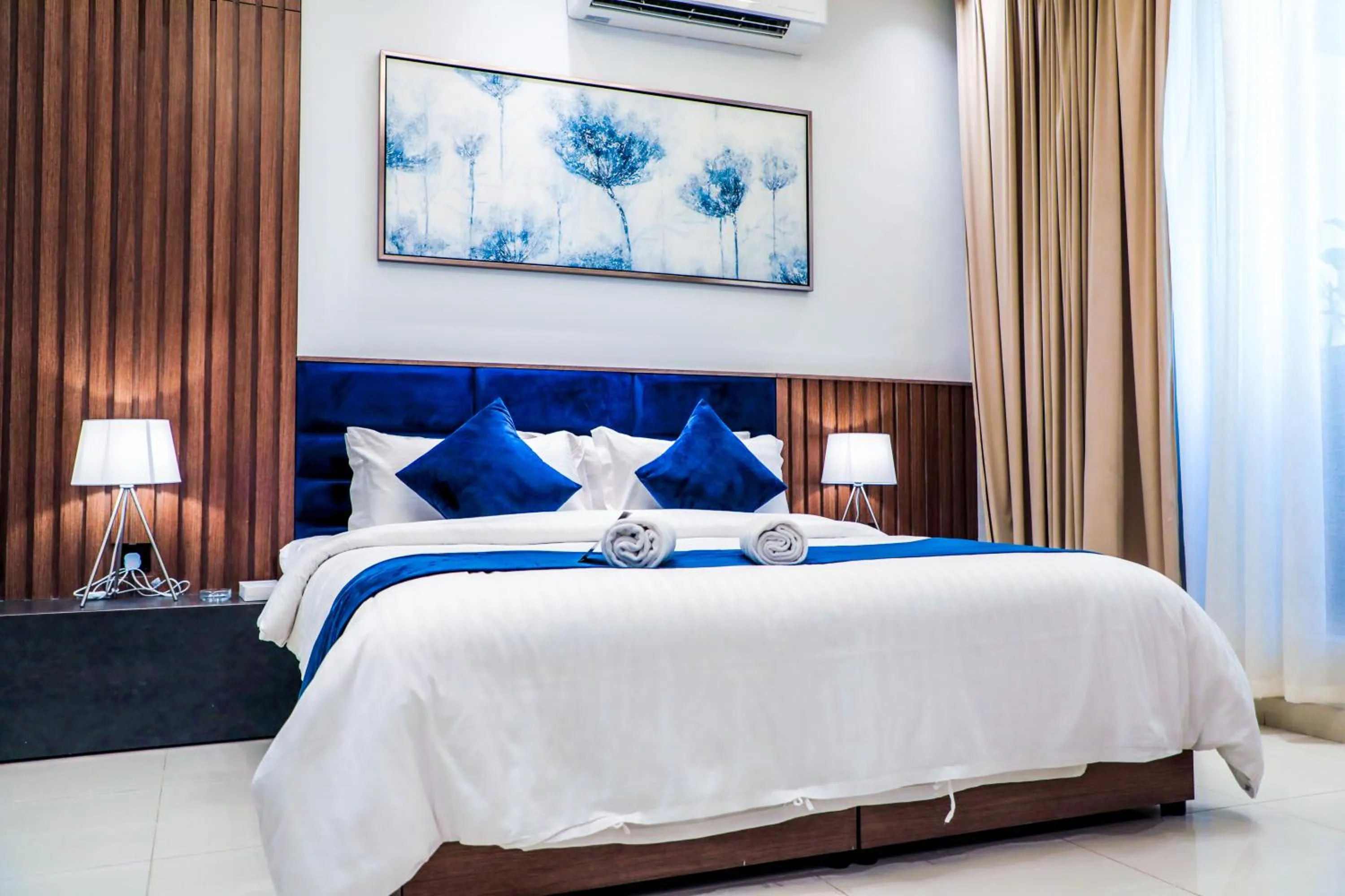 Bed in The Corner Hotel Resorts - Riyadh