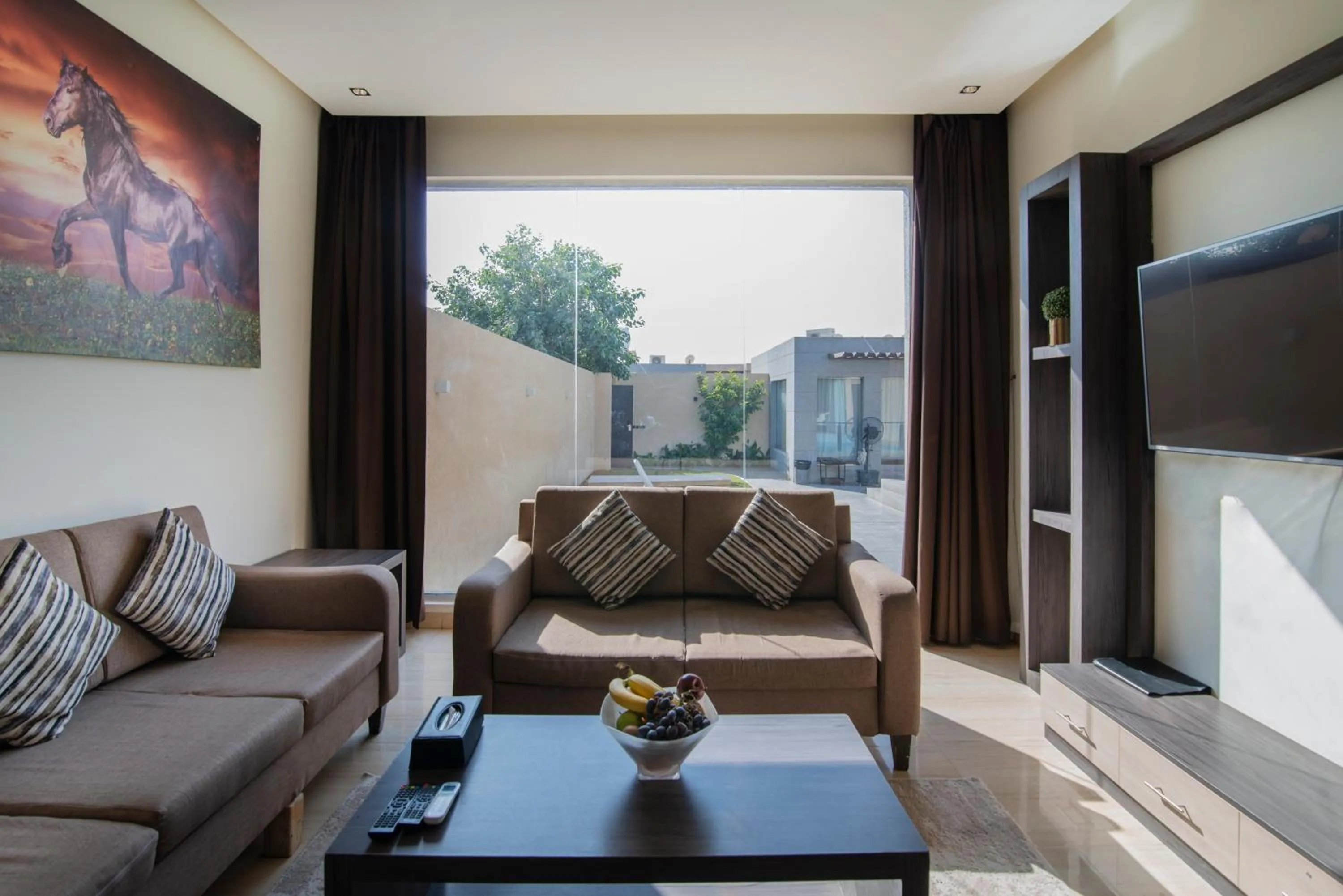 Living room in The Corner Hotel Resorts - Riyadh