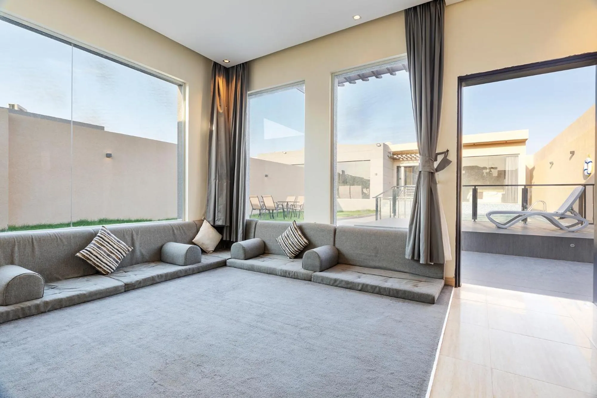 Living room in The Corner Hotel Resorts - Riyadh