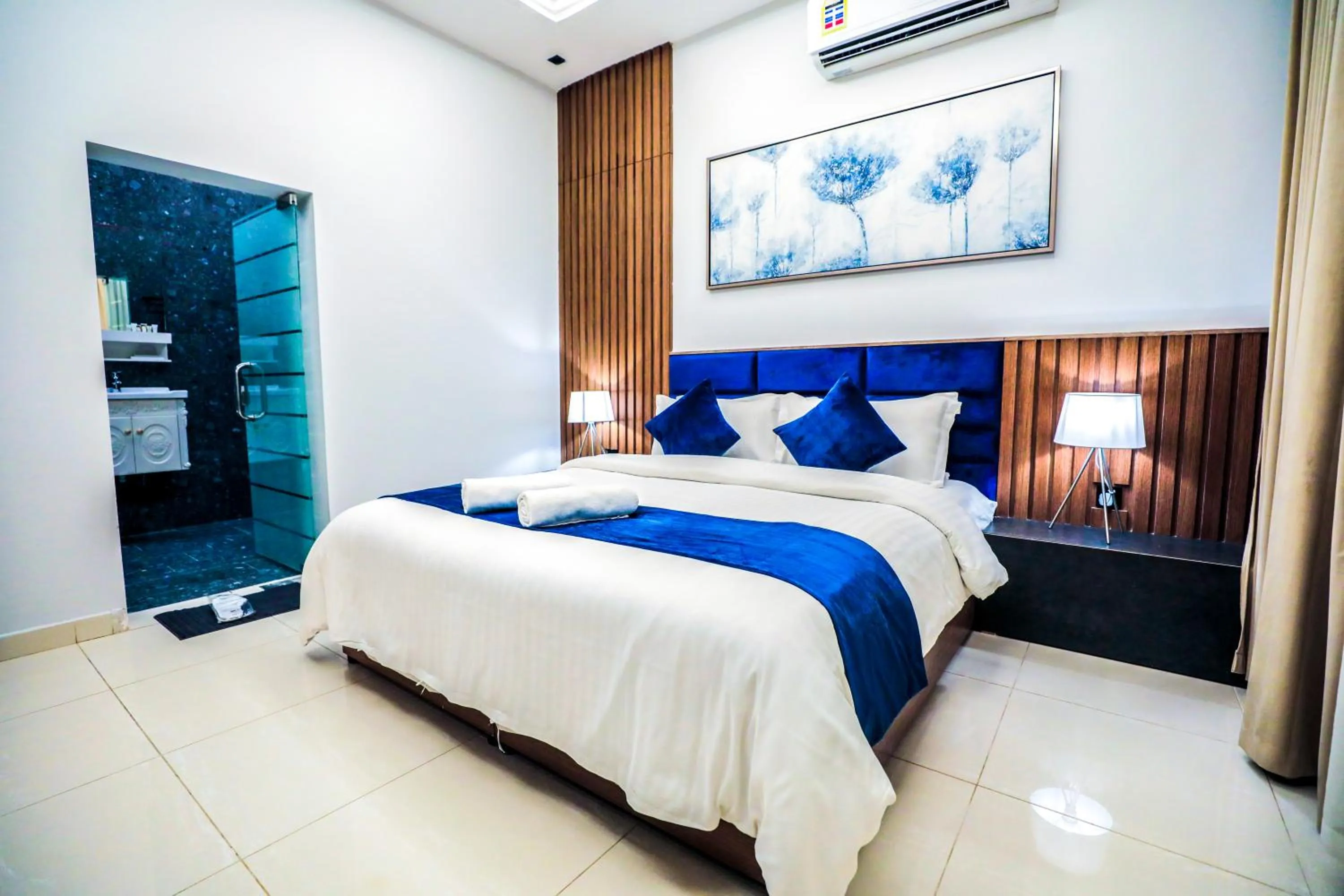 Bed in The Corner Hotel Resorts - Riyadh