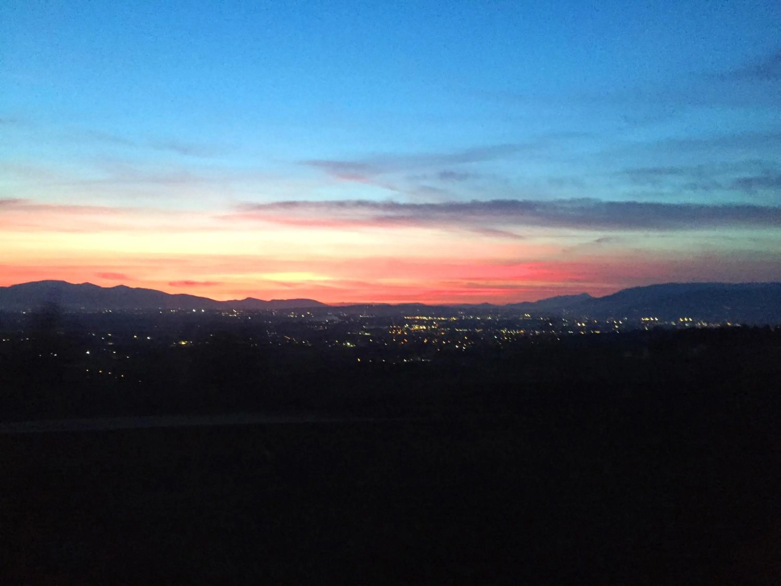 Natural landscape in il Podere La Casina