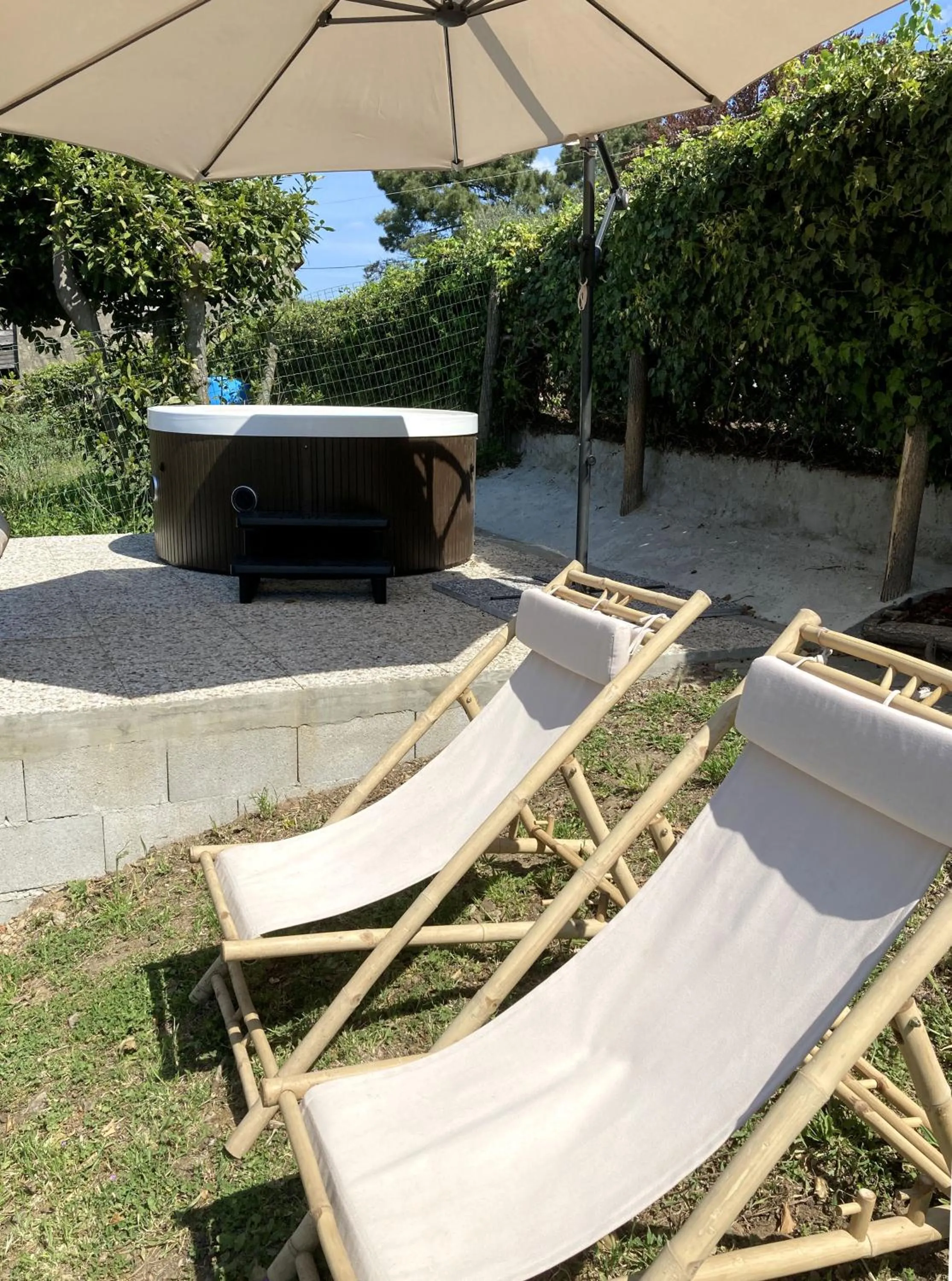Hot Tub in il Podere La Casina