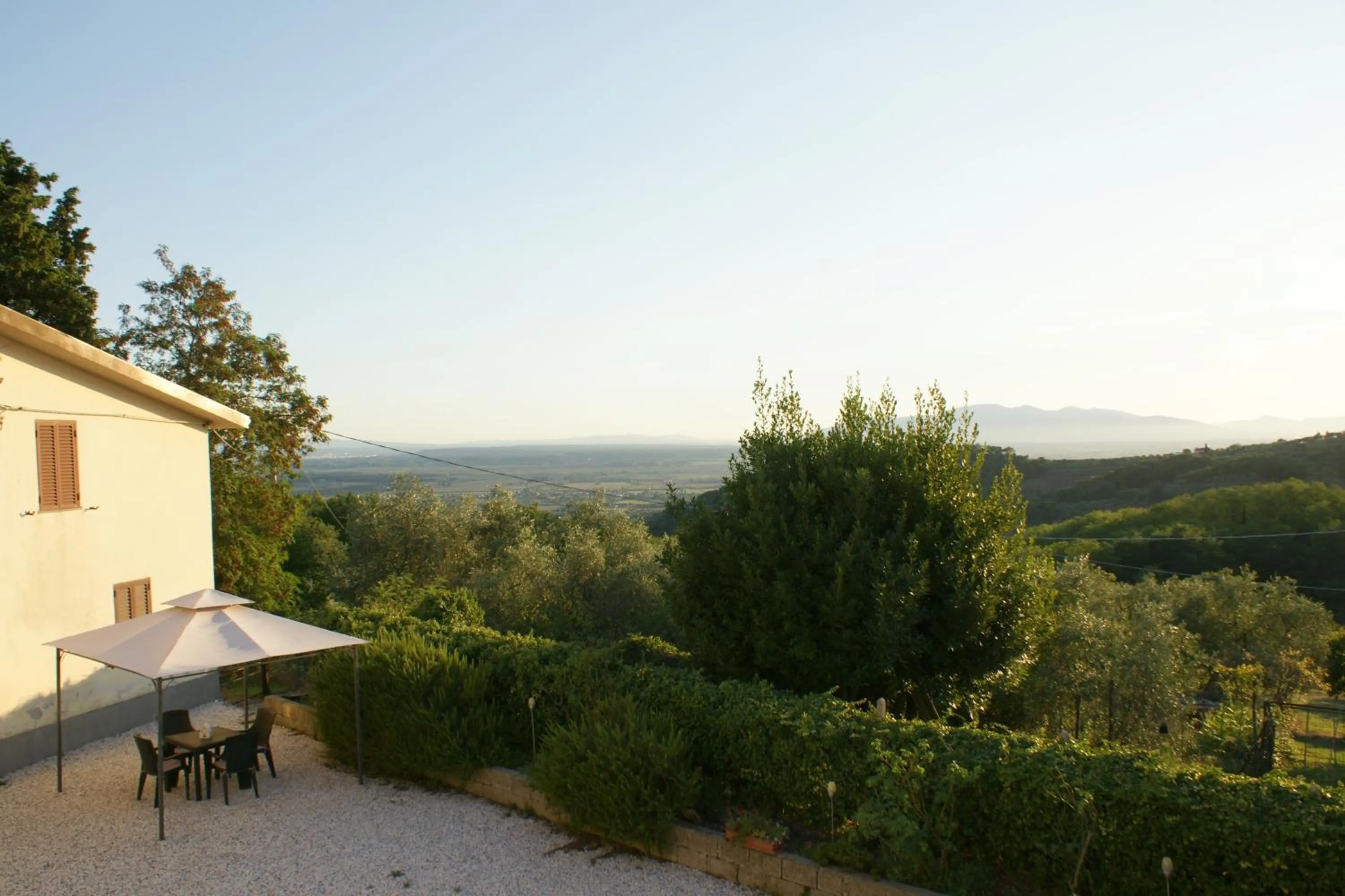 View (from property/room) in il Podere La Casina