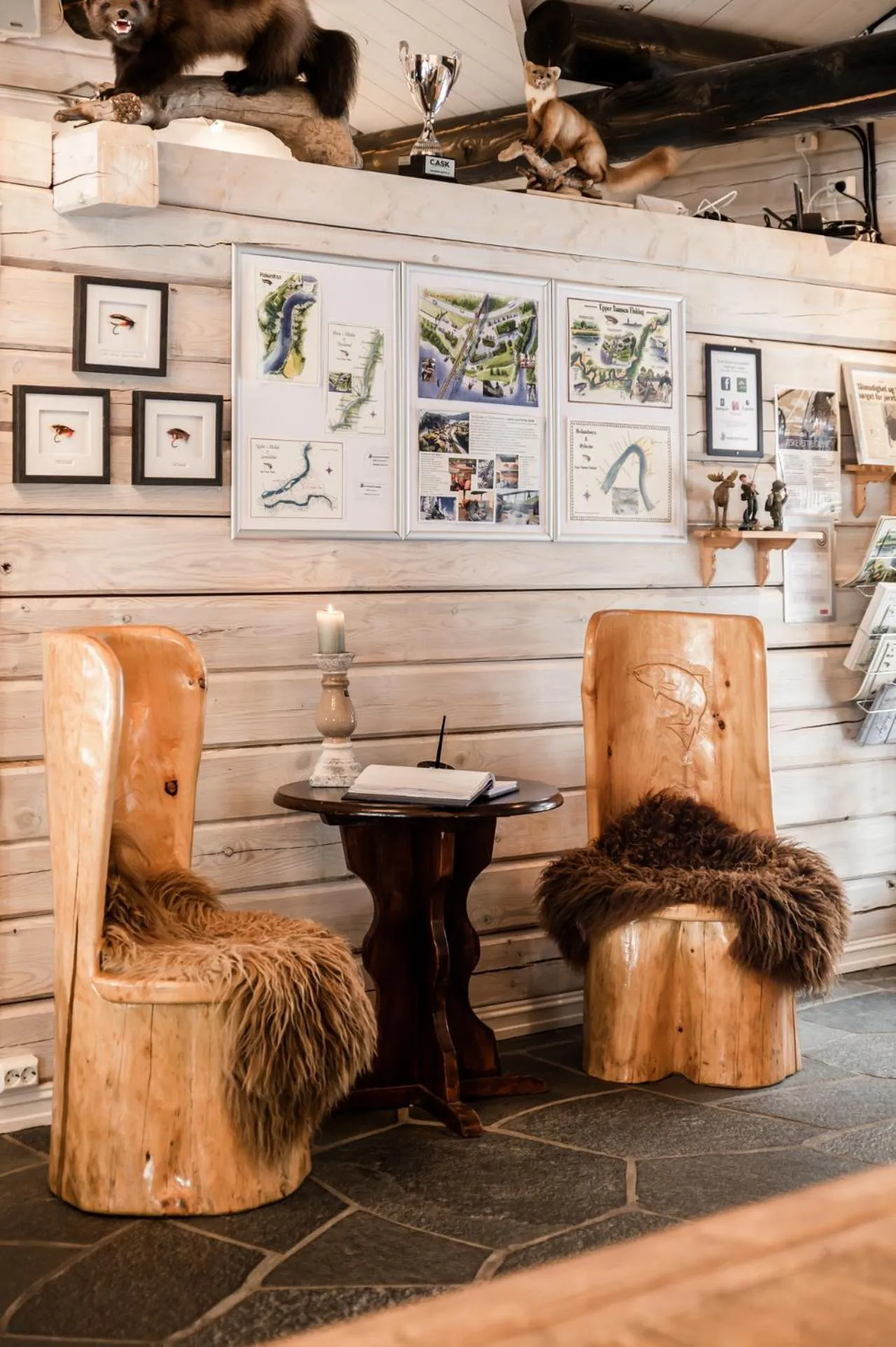 Lobby or reception in Namsentunet