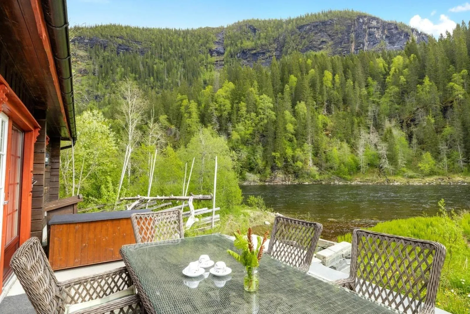 Patio in Namsentunet