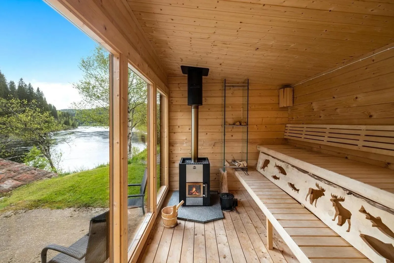 Sauna in Namsentunet