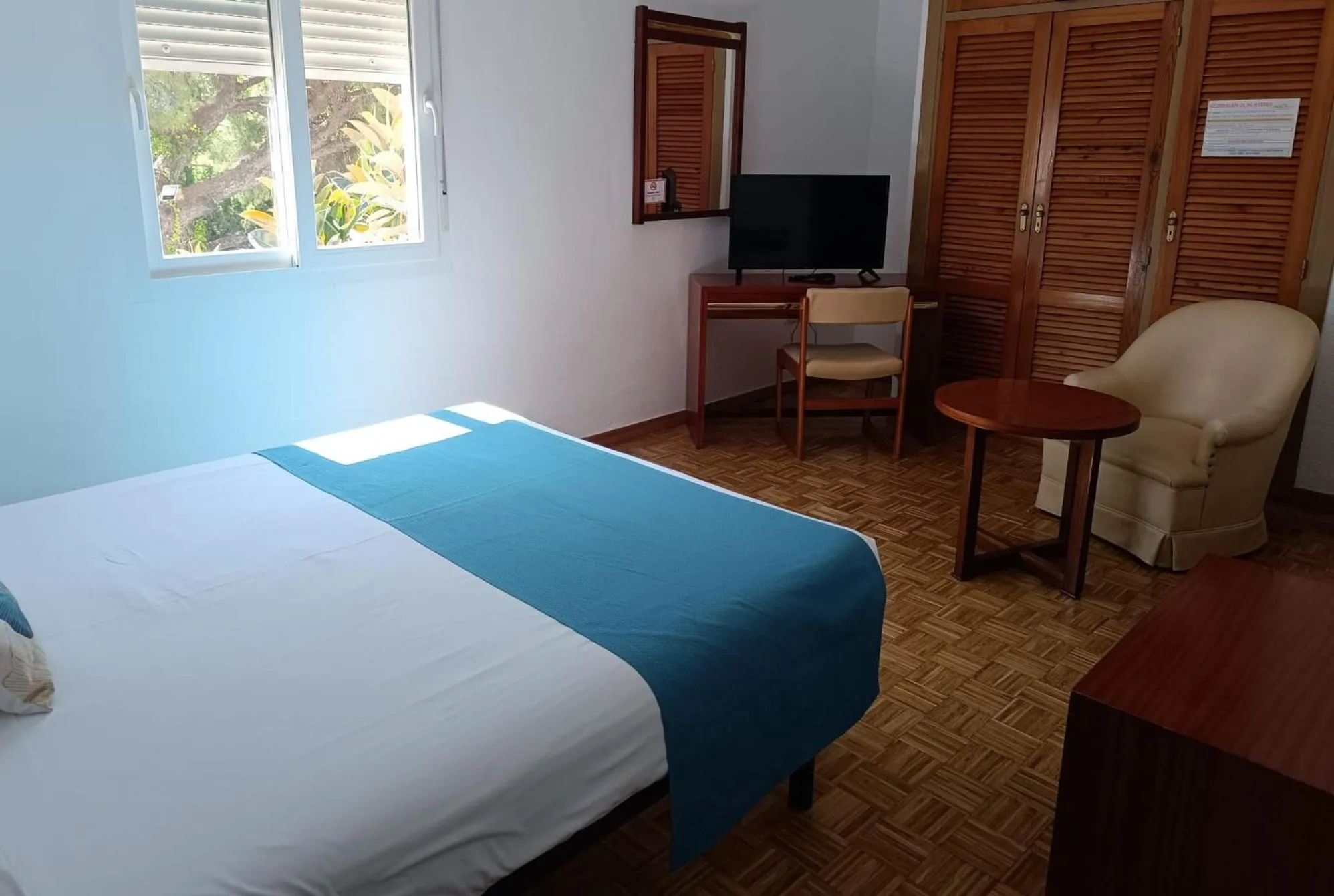 Bed in Hotel Santa María