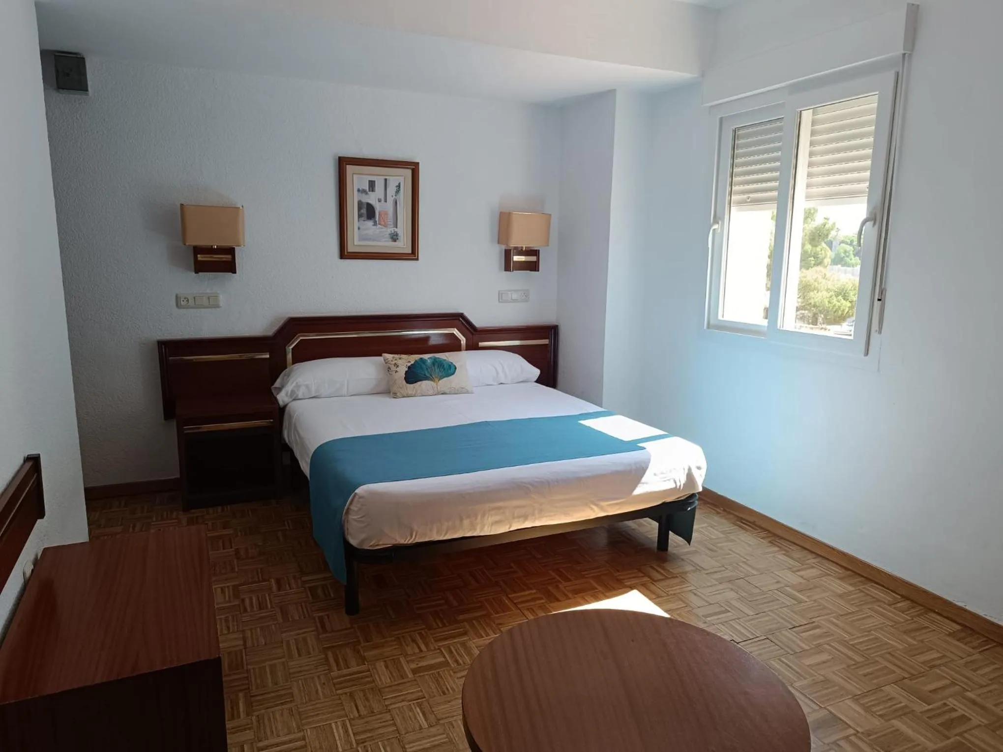 Bed in Hotel Santa María