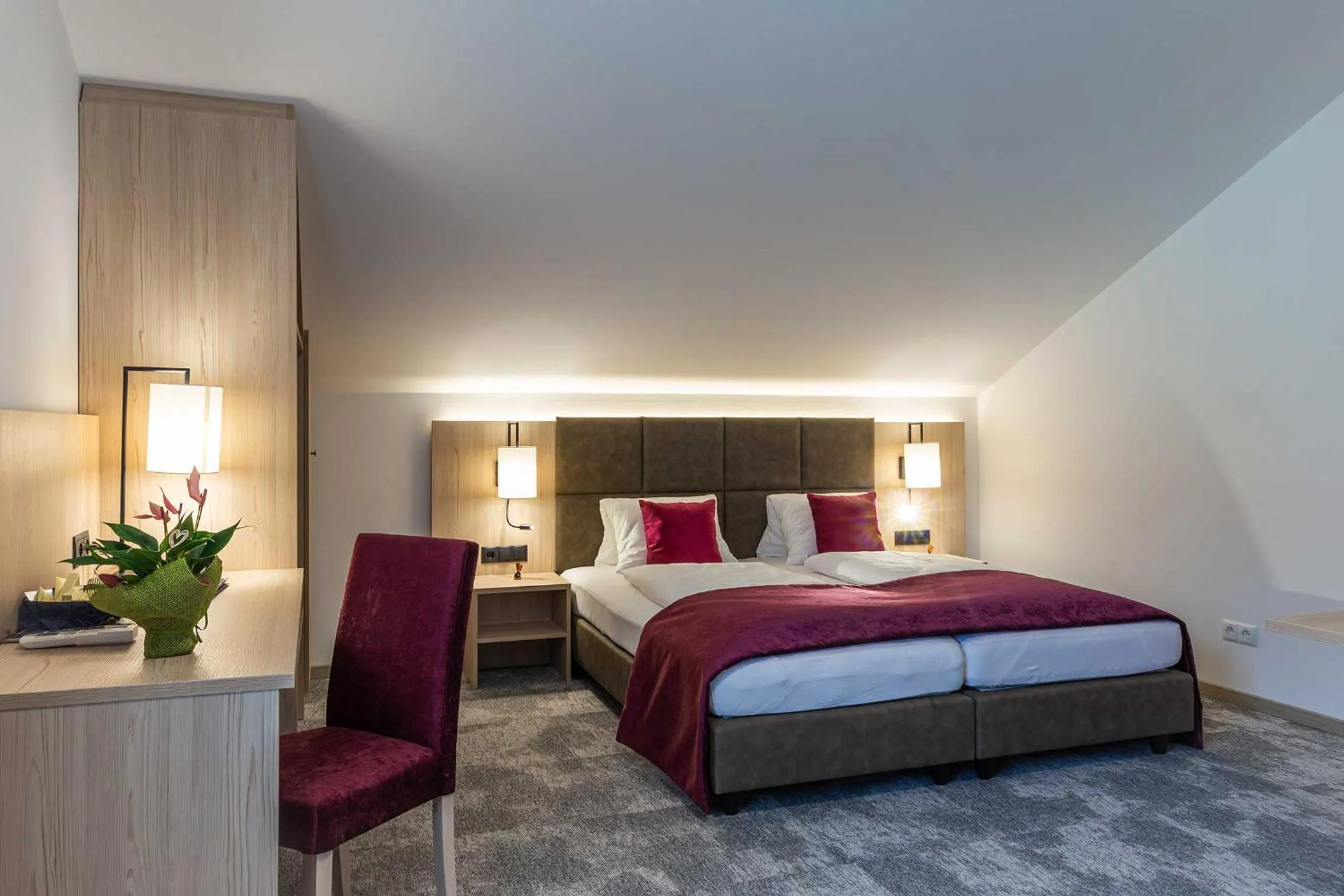 Bed in Gasthof "zur Bahn"