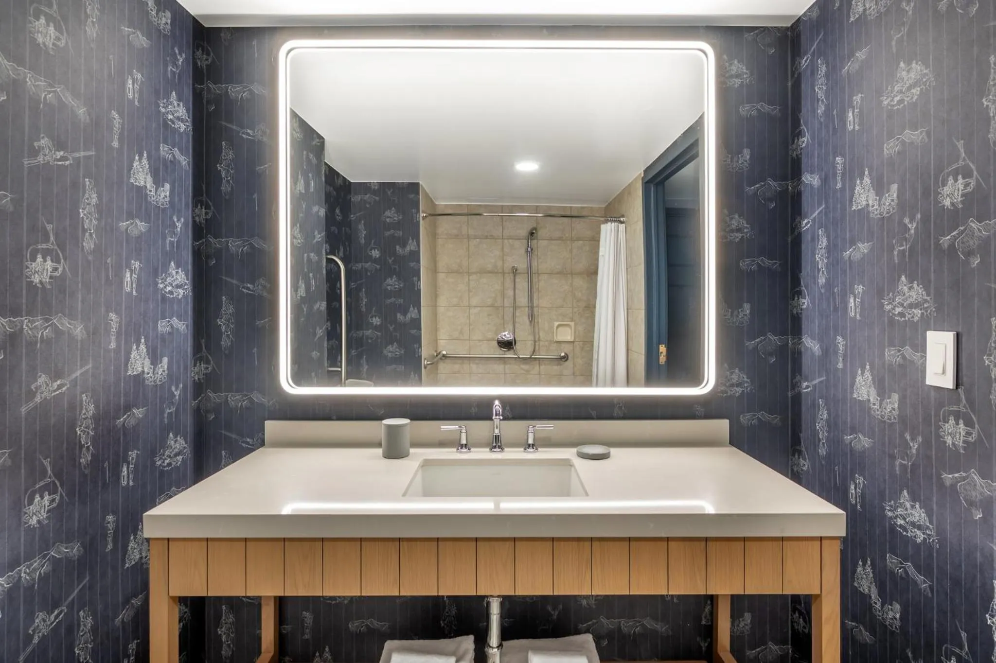 Bathroom in Omni Interlocken Hotel