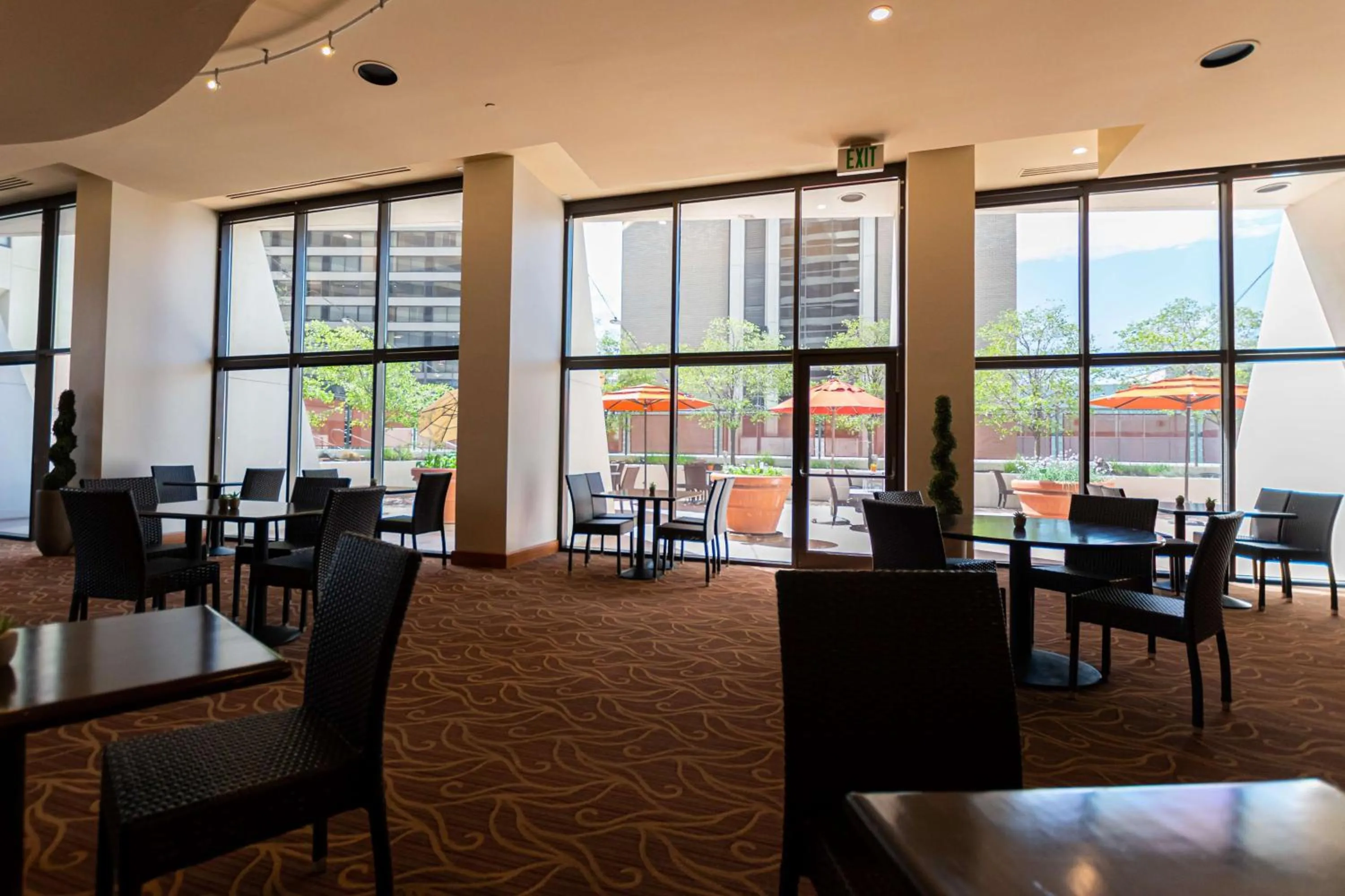 Breakfast in Hilton Salt Lake City Center