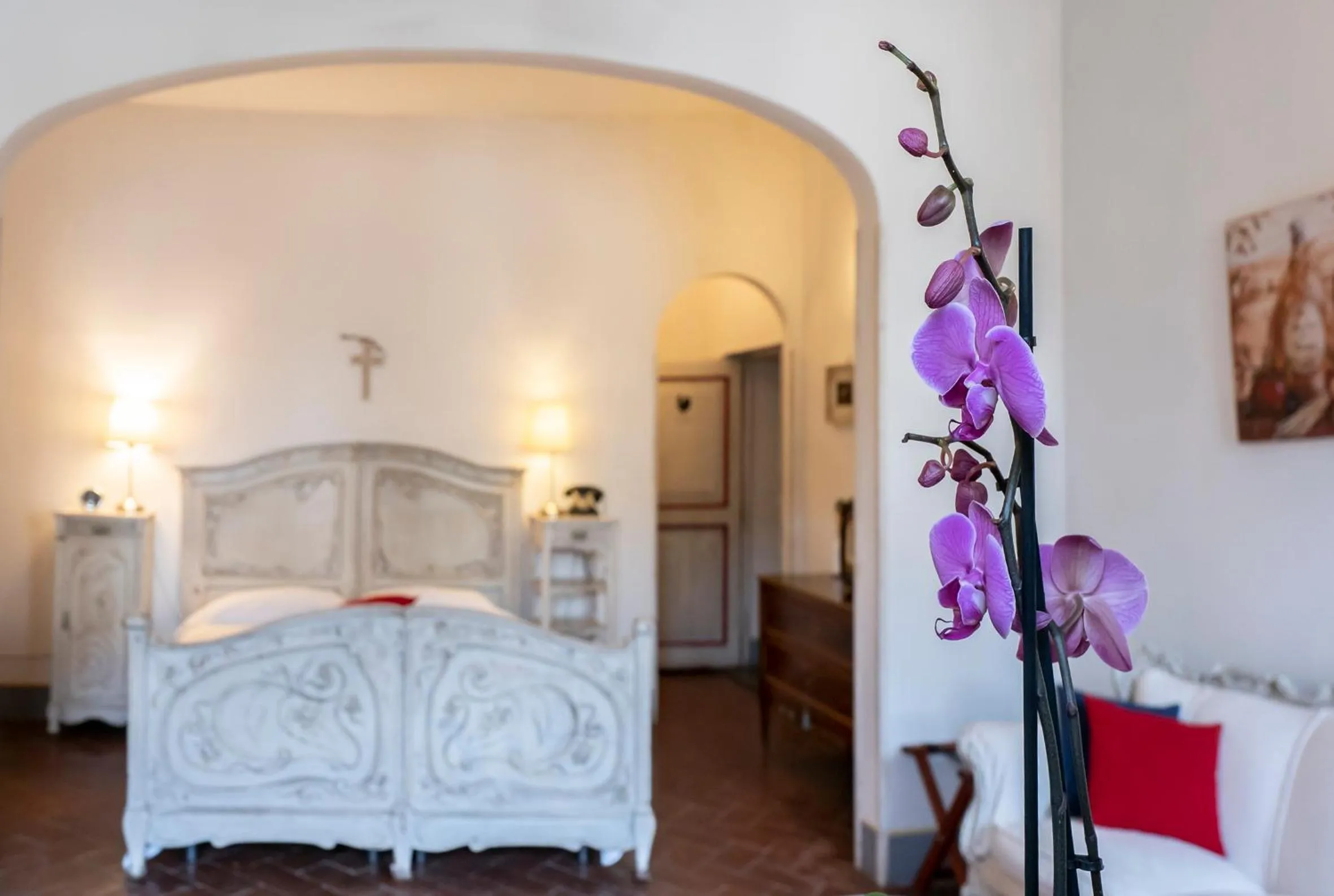 Bed in Le Terrazze Del Chianti b&b Residenza d'Epoca e di Charme