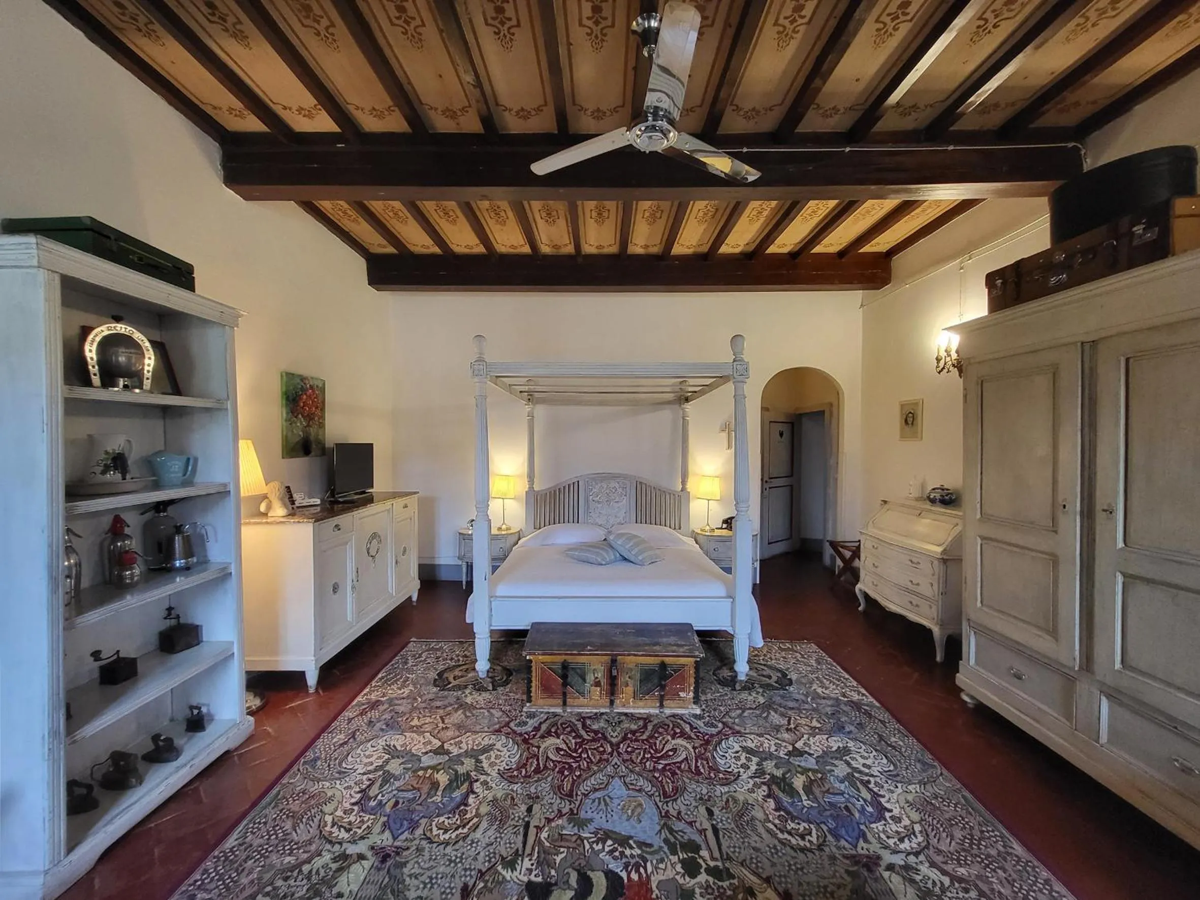 Bed in Le Terrazze Del Chianti b&b Residenza d'Epoca e di Charme