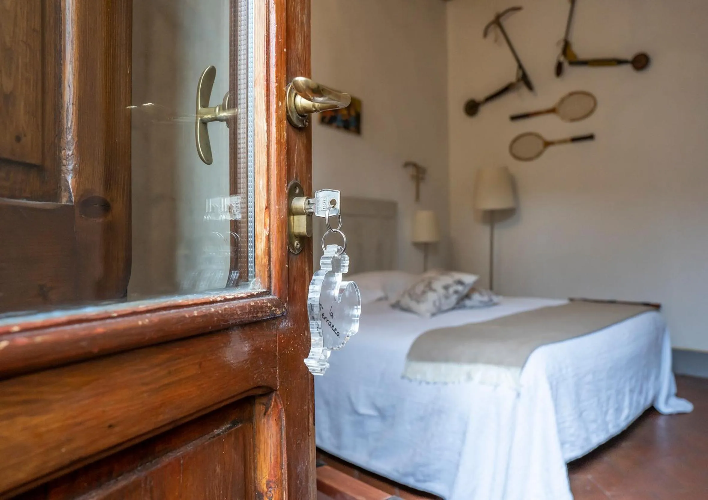 Photo of the whole room, Bed in Le Terrazze Del Chianti b&b Residenza d'Epoca e di Charme