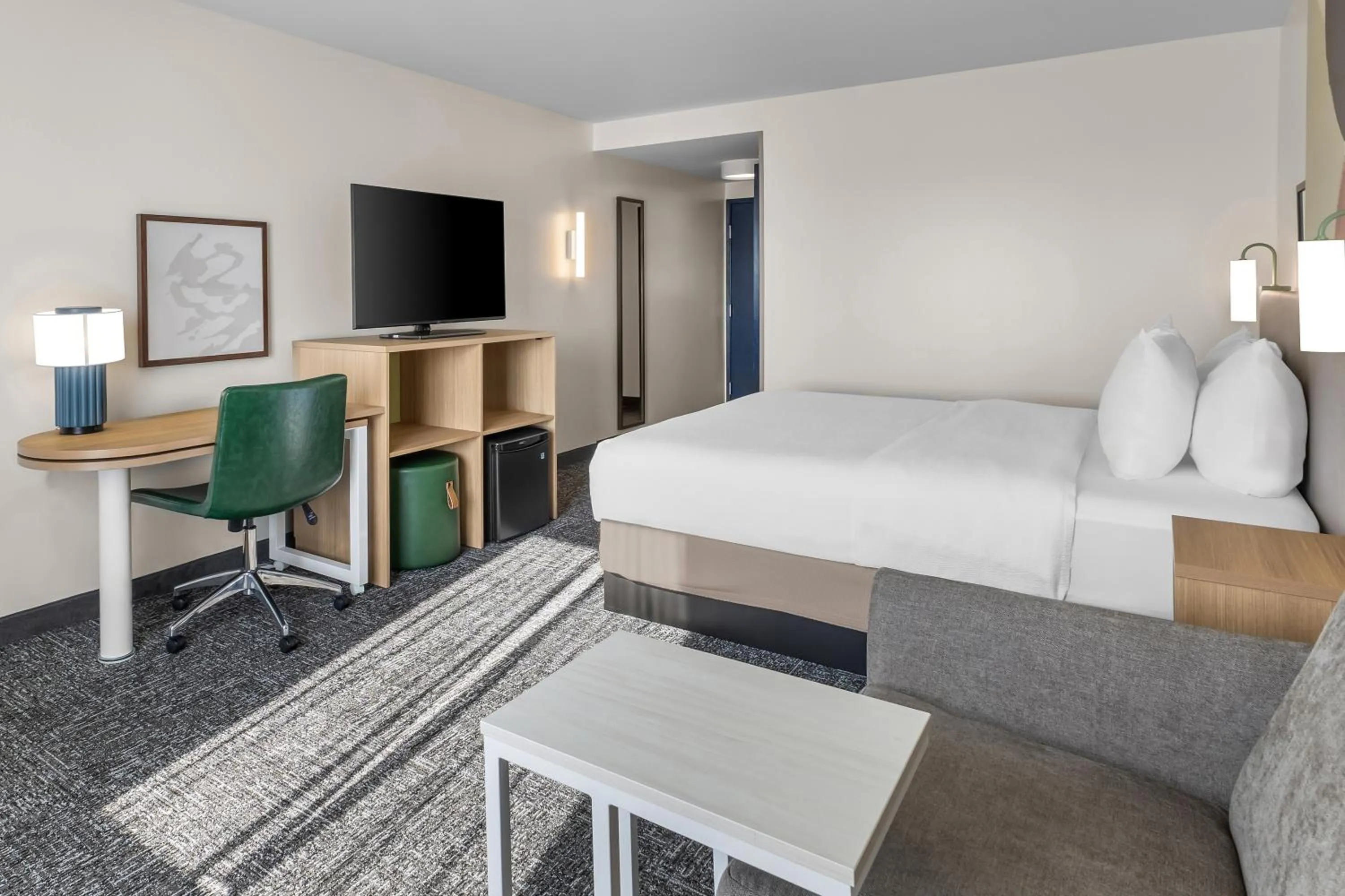 Bed in Spark by Hilton Salt Lake City Central