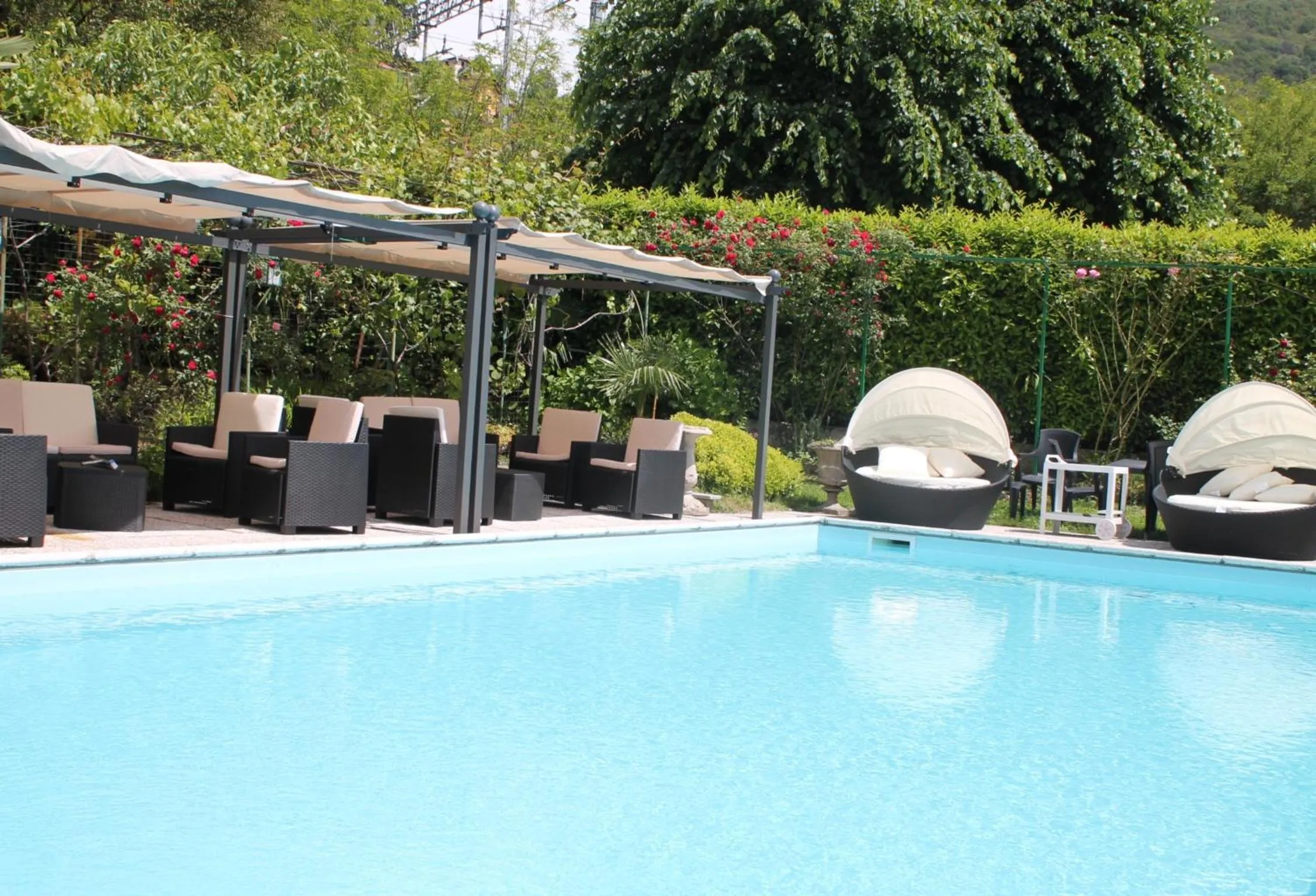 Swimming pool in Albergo Paradiso