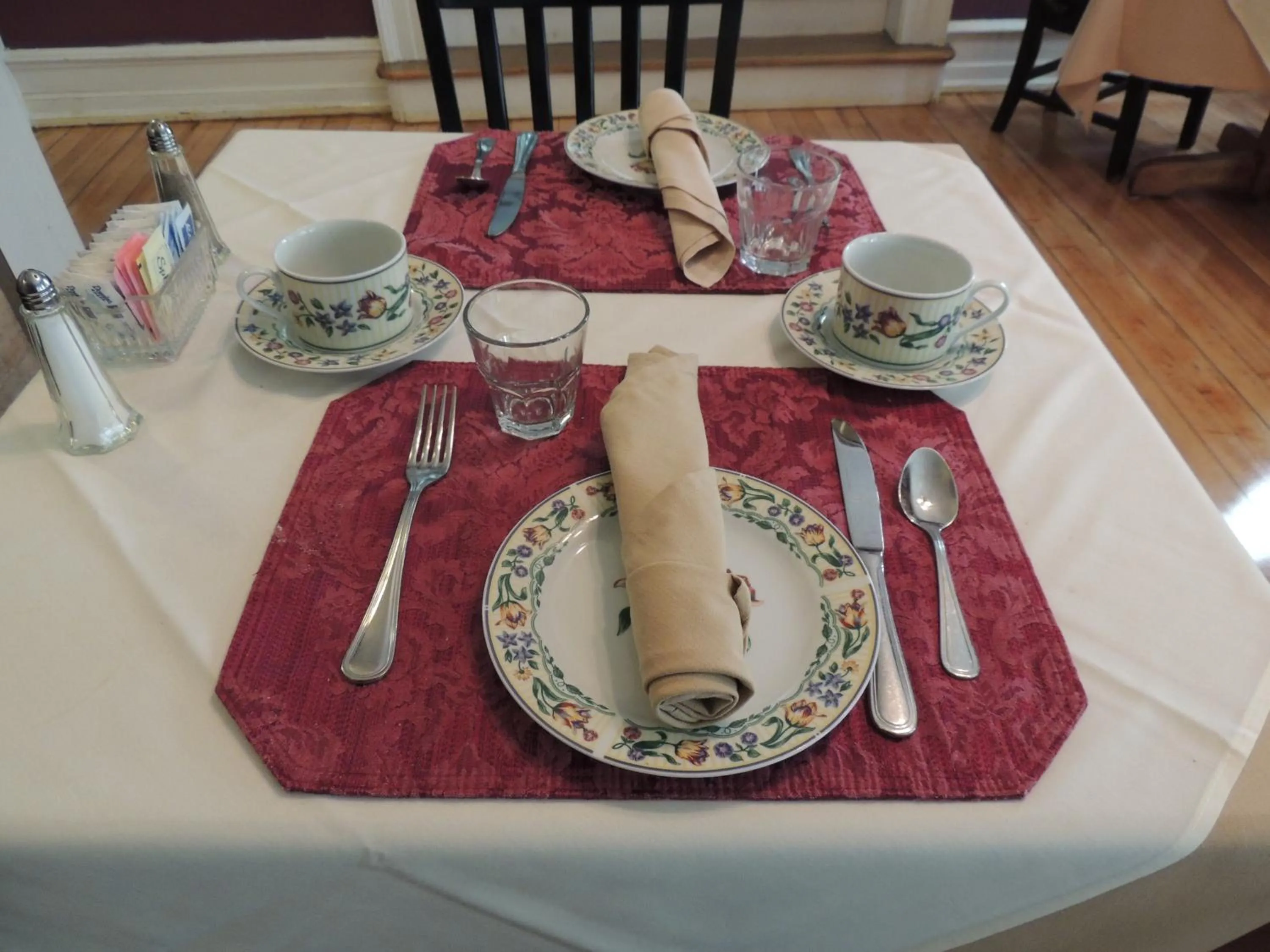 Dining area in Brookview Manor Inn