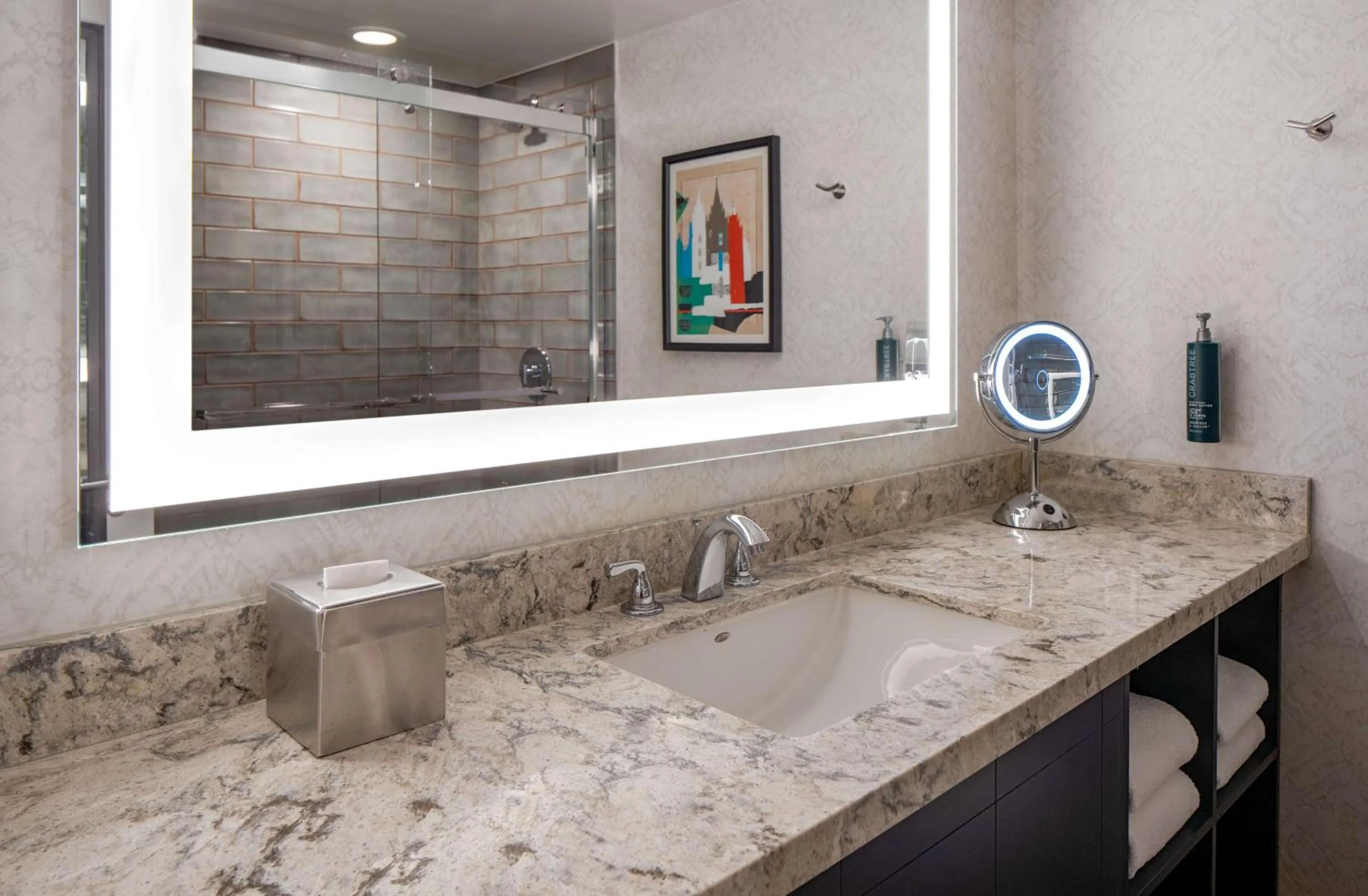 Bathroom in Doubletree Suites by Hilton Salt Lake City