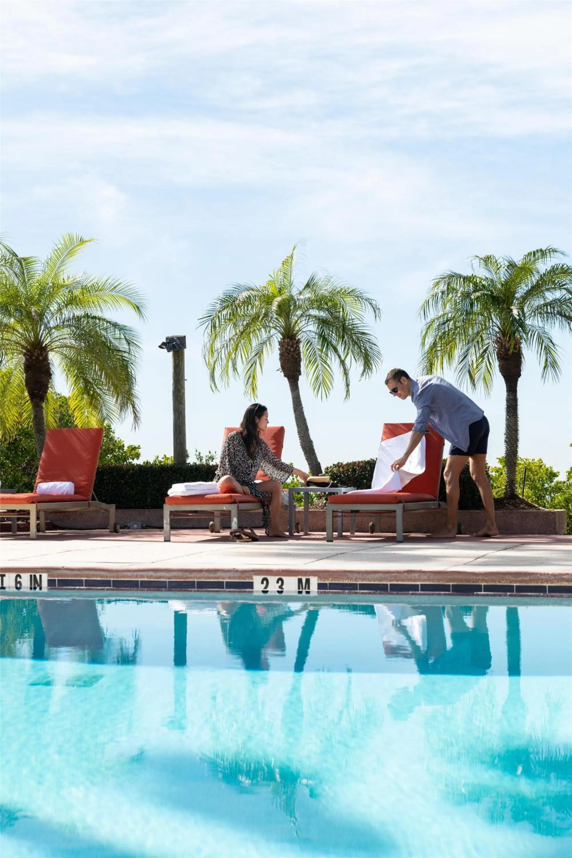 Swimming pool in Grand Hyatt Tampa Bay