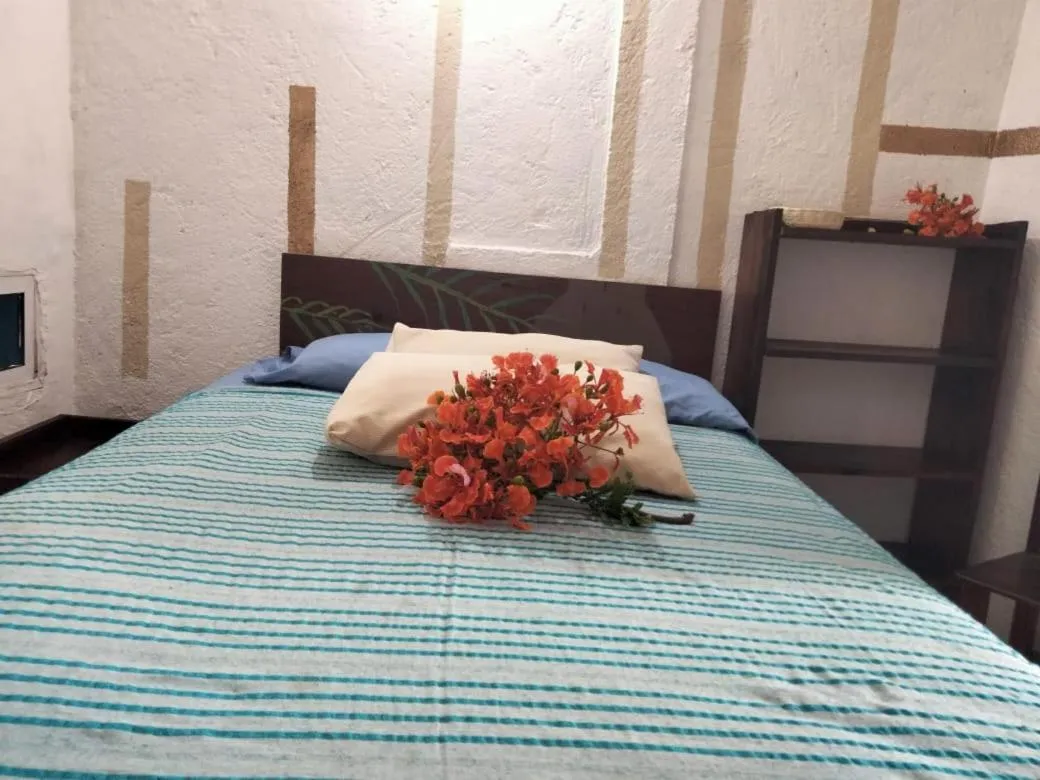 Bed in Hotel Hostal Teresa