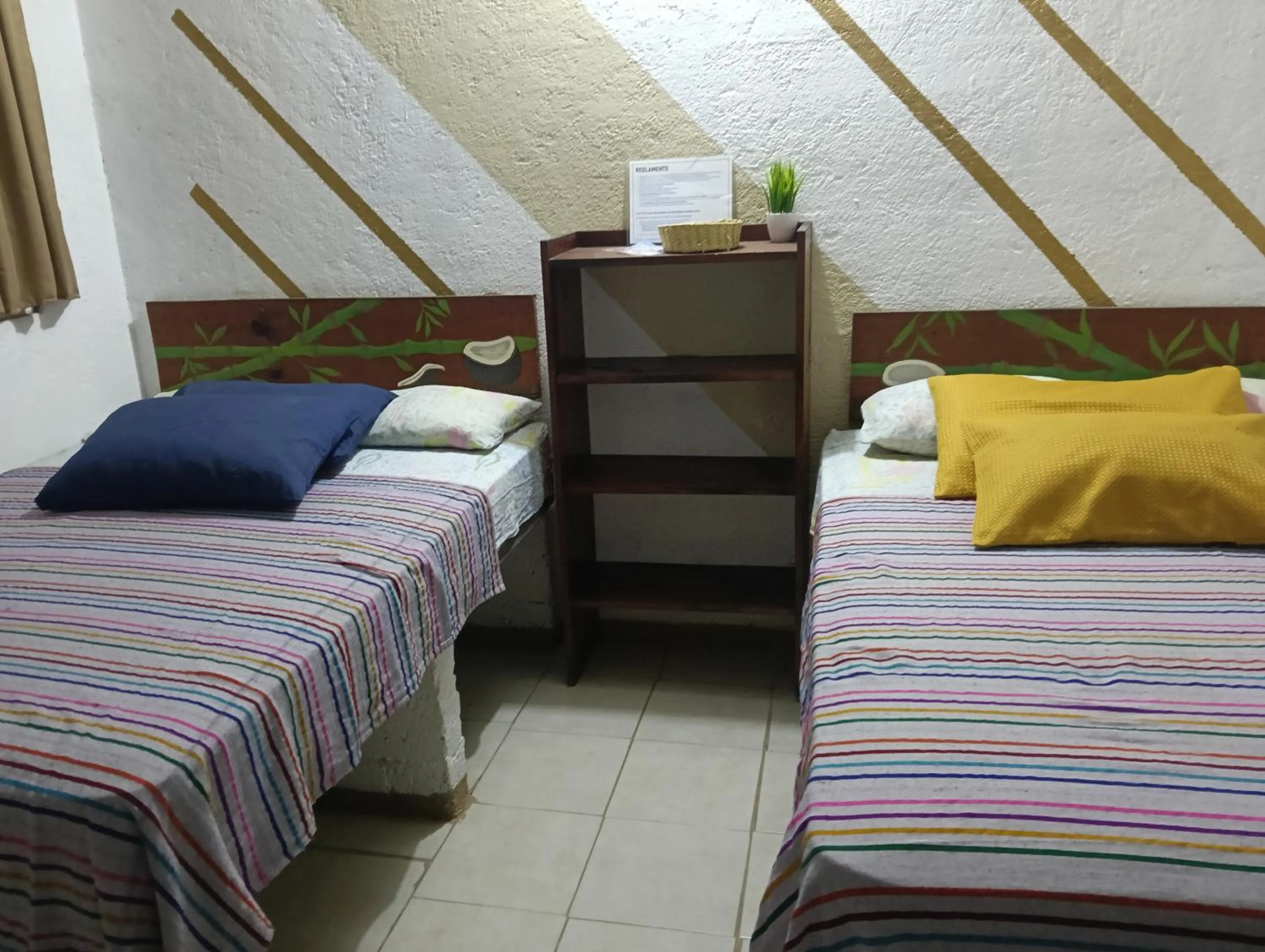 Bed in Hotel Hostal Teresa