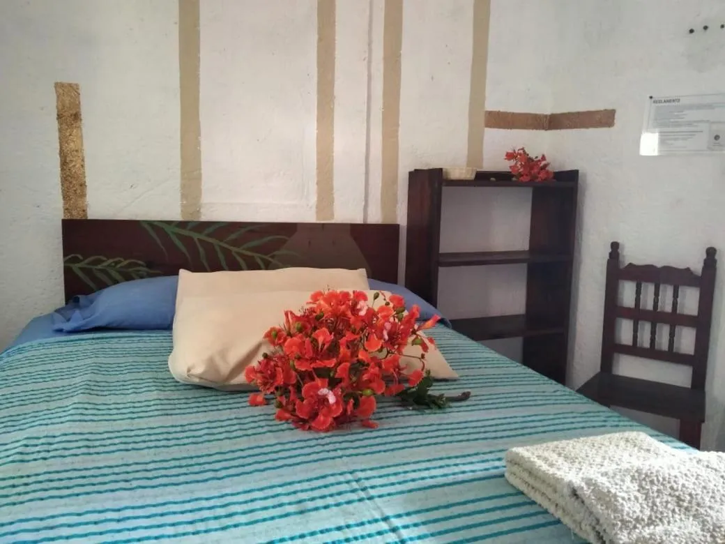 Bed in Hotel Hostal Teresa