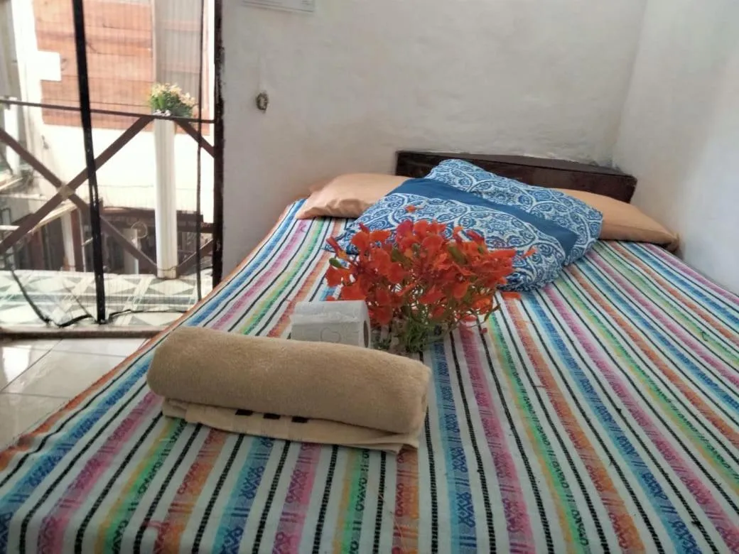 Bed in Hotel Hostal Teresa