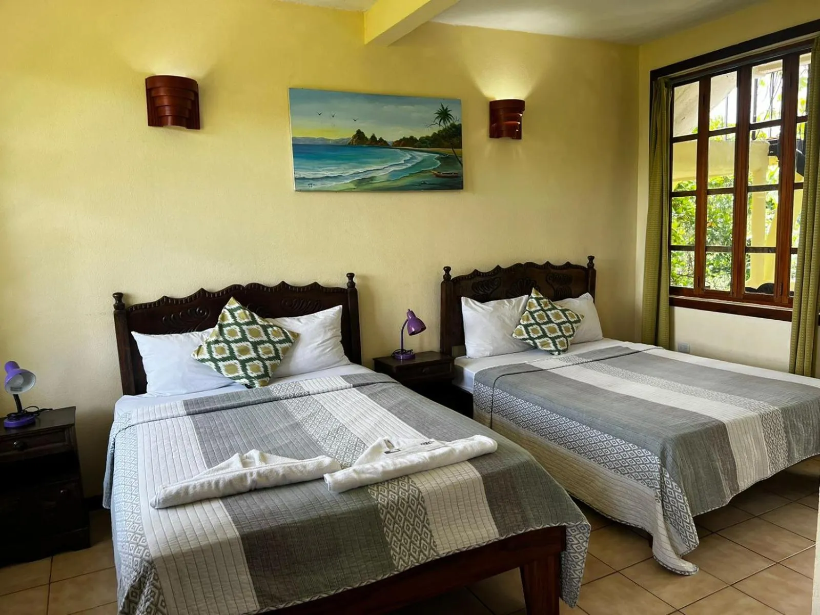 Bed in Hotel La Colina