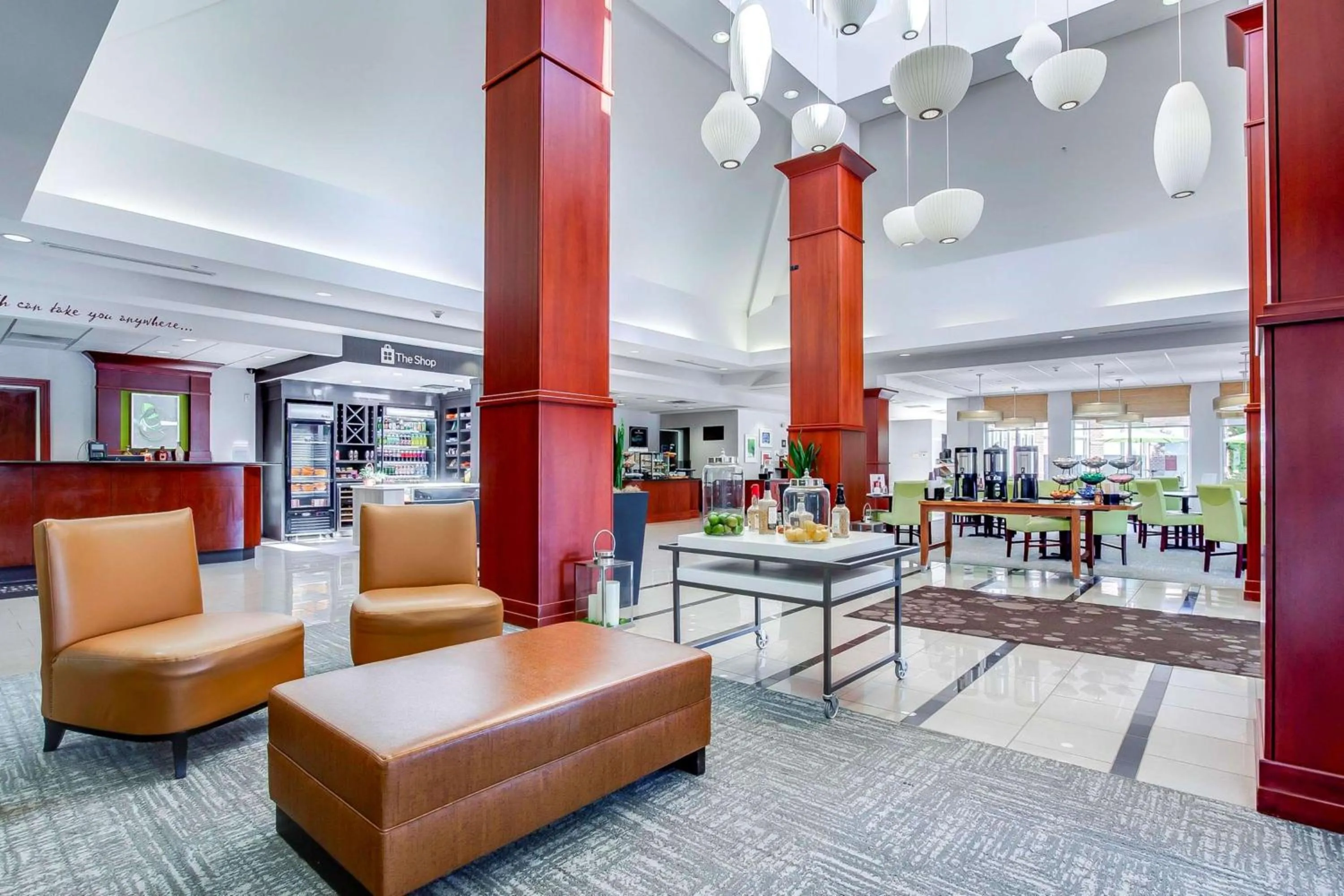 Lobby or reception in Hilton Garden Inn Louisville-Northeast