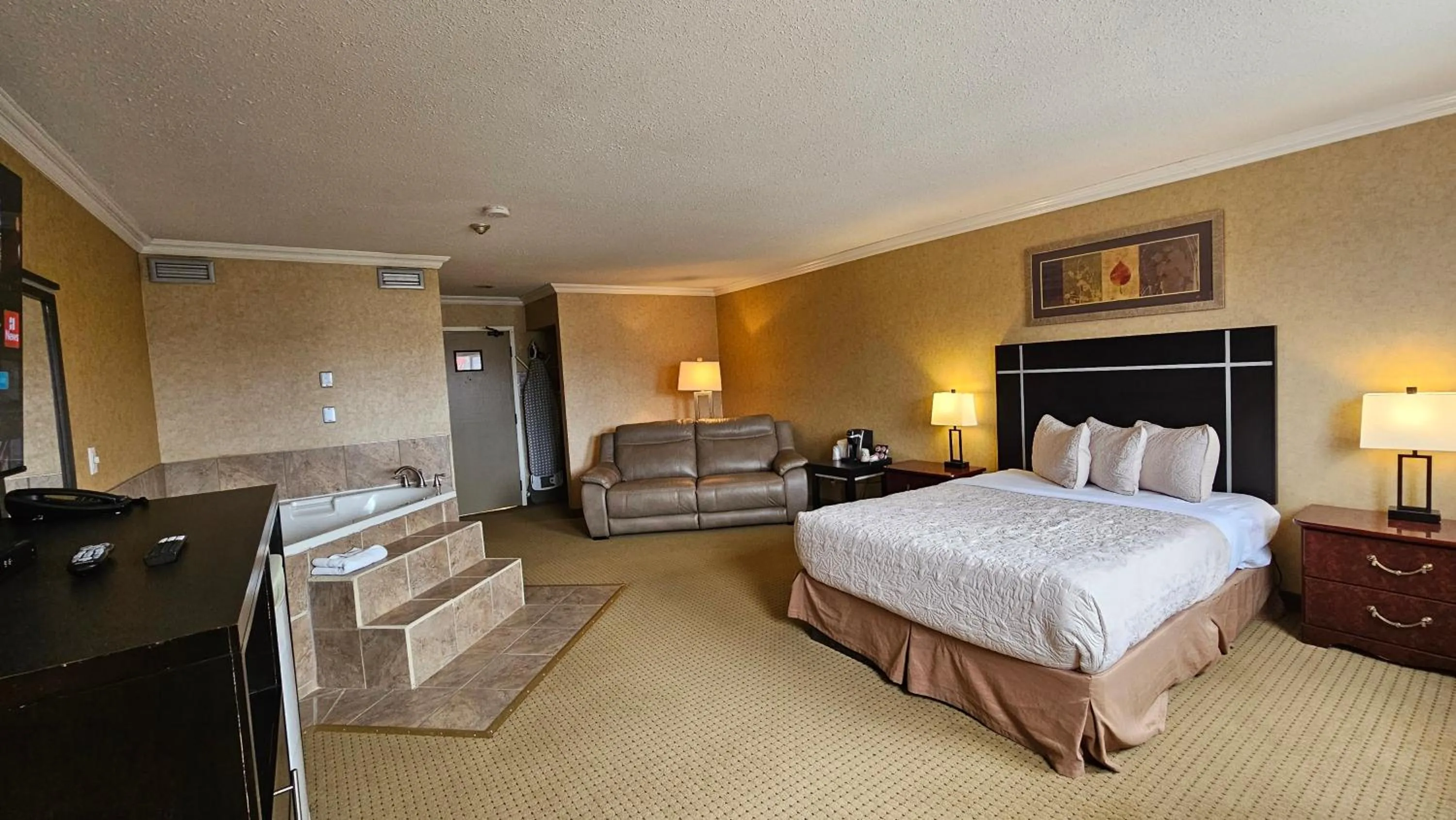 Bed in The George Dawson Inn & Conference Centre