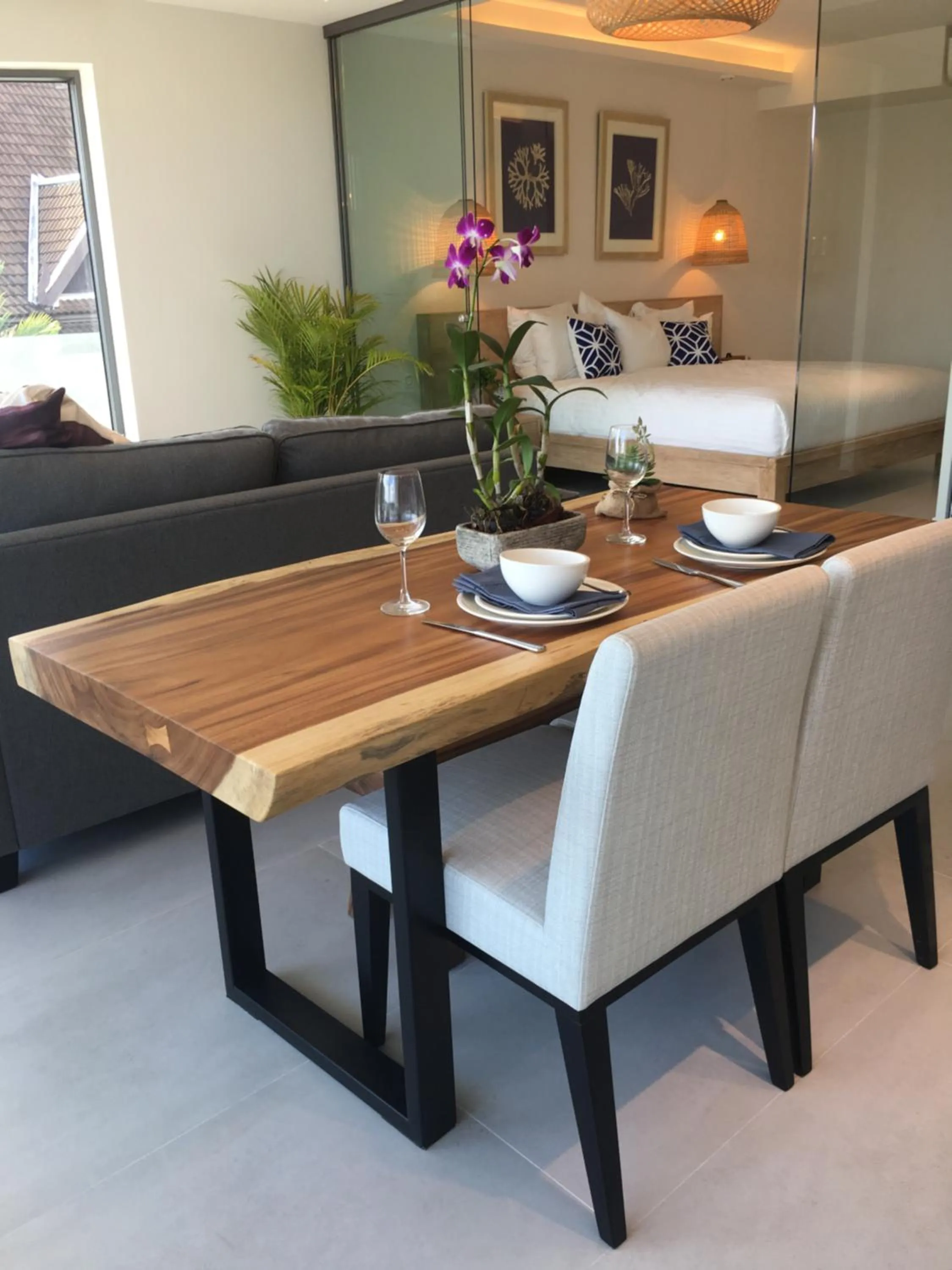 Dining area in Patong Heights