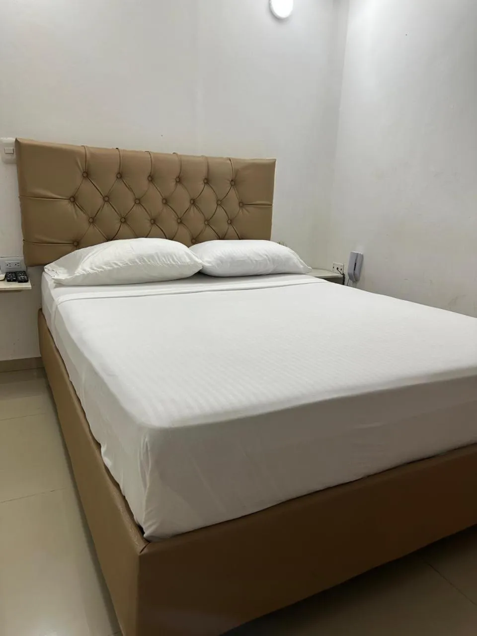 Bed in Hotel Hernández CTG