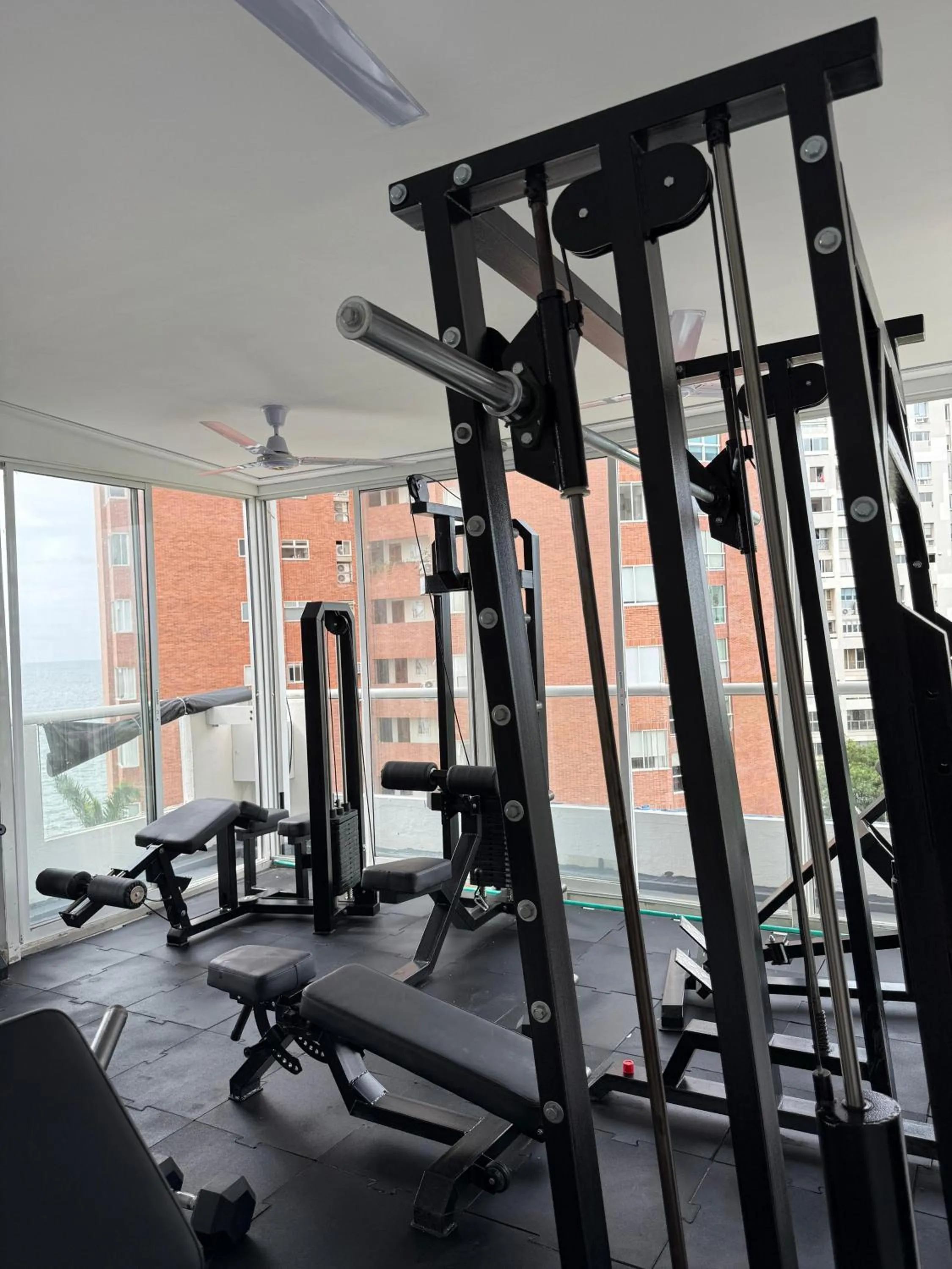 Fitness centre/facilities in Hotel Hernández CTG