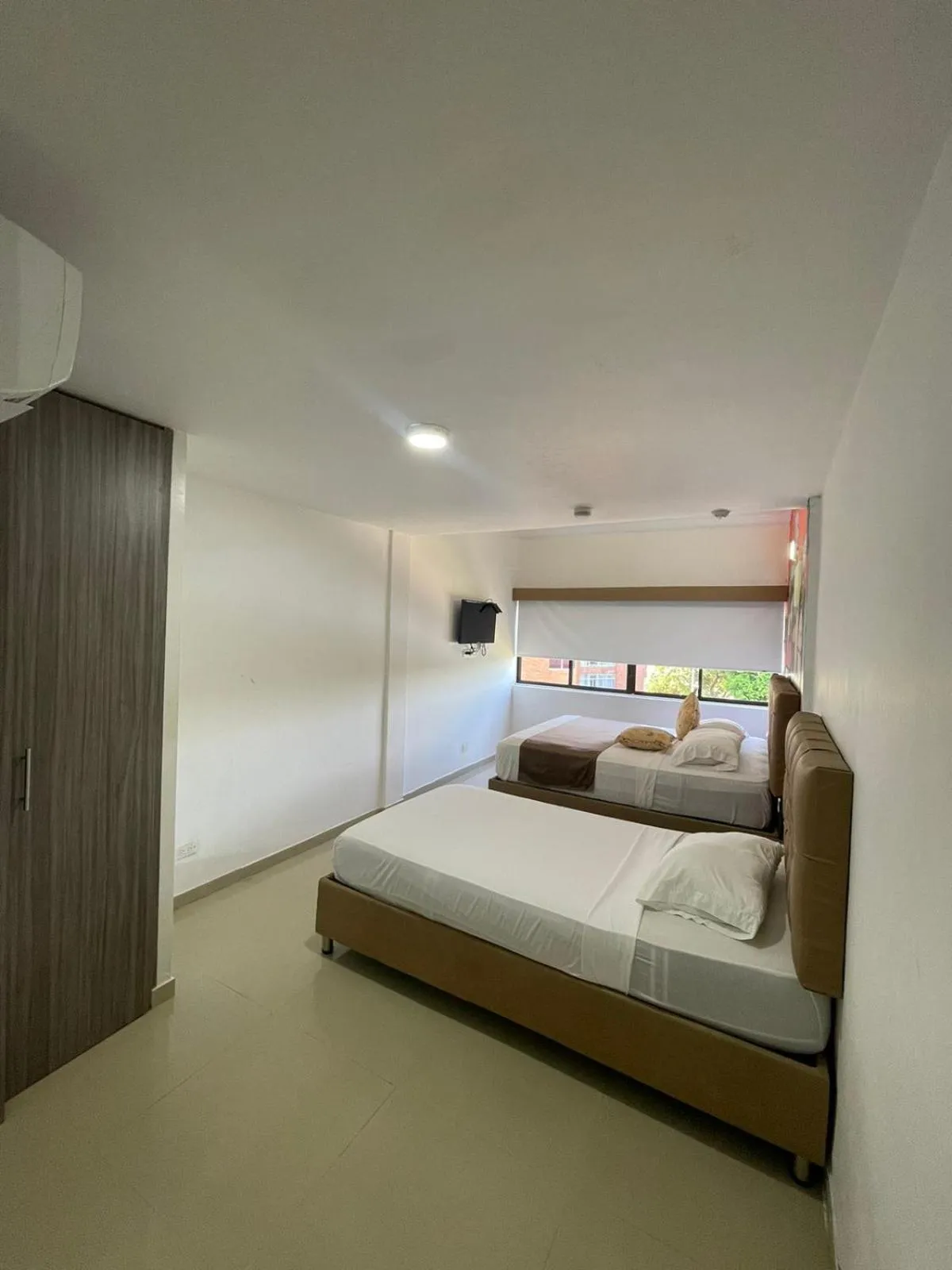 Bed in Hotel Hernández CTG