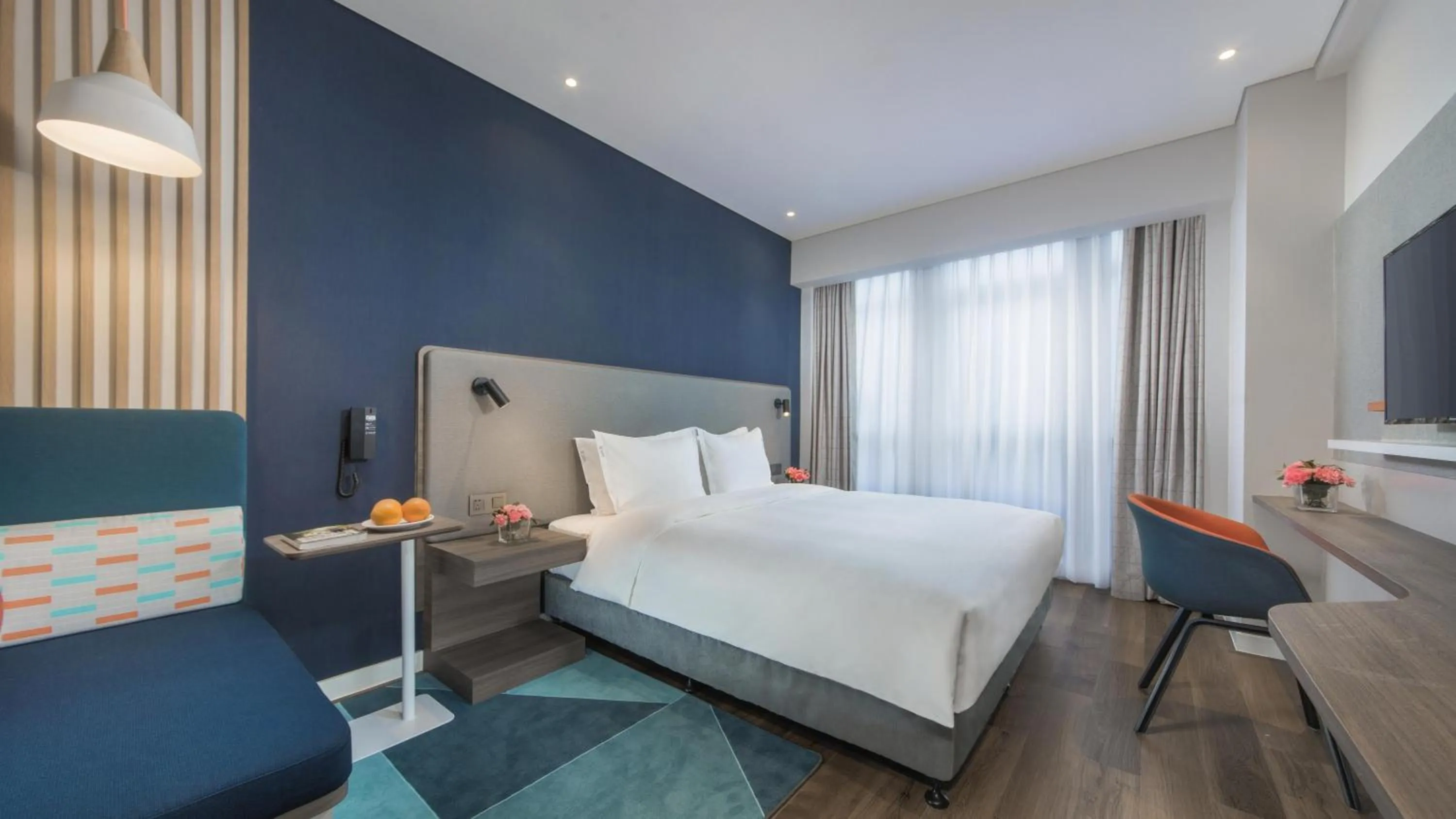 Bed in Holiday Inn Express Liyang Huafu by IHG