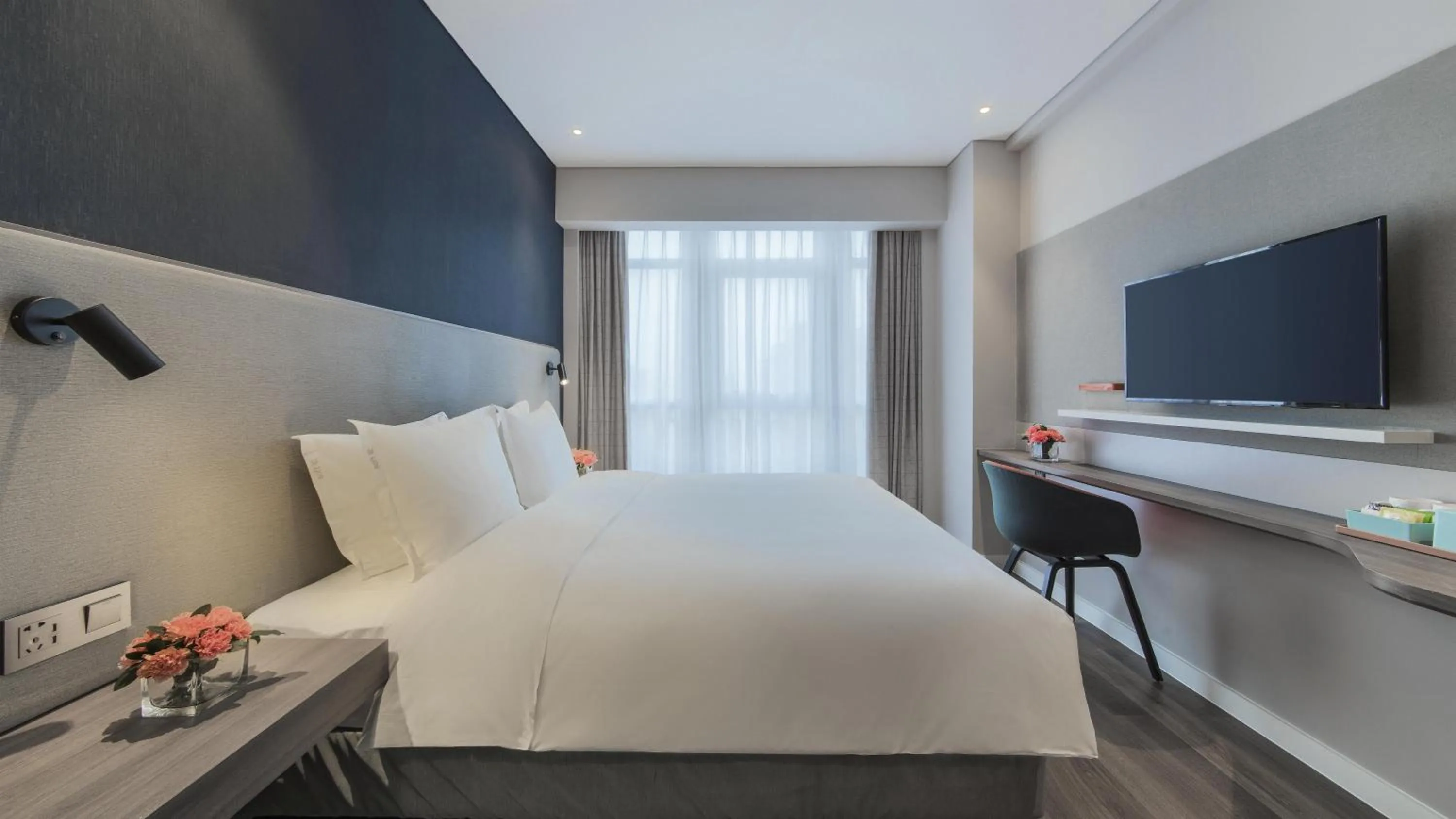 Bed in Holiday Inn Express Liyang Huafu by IHG