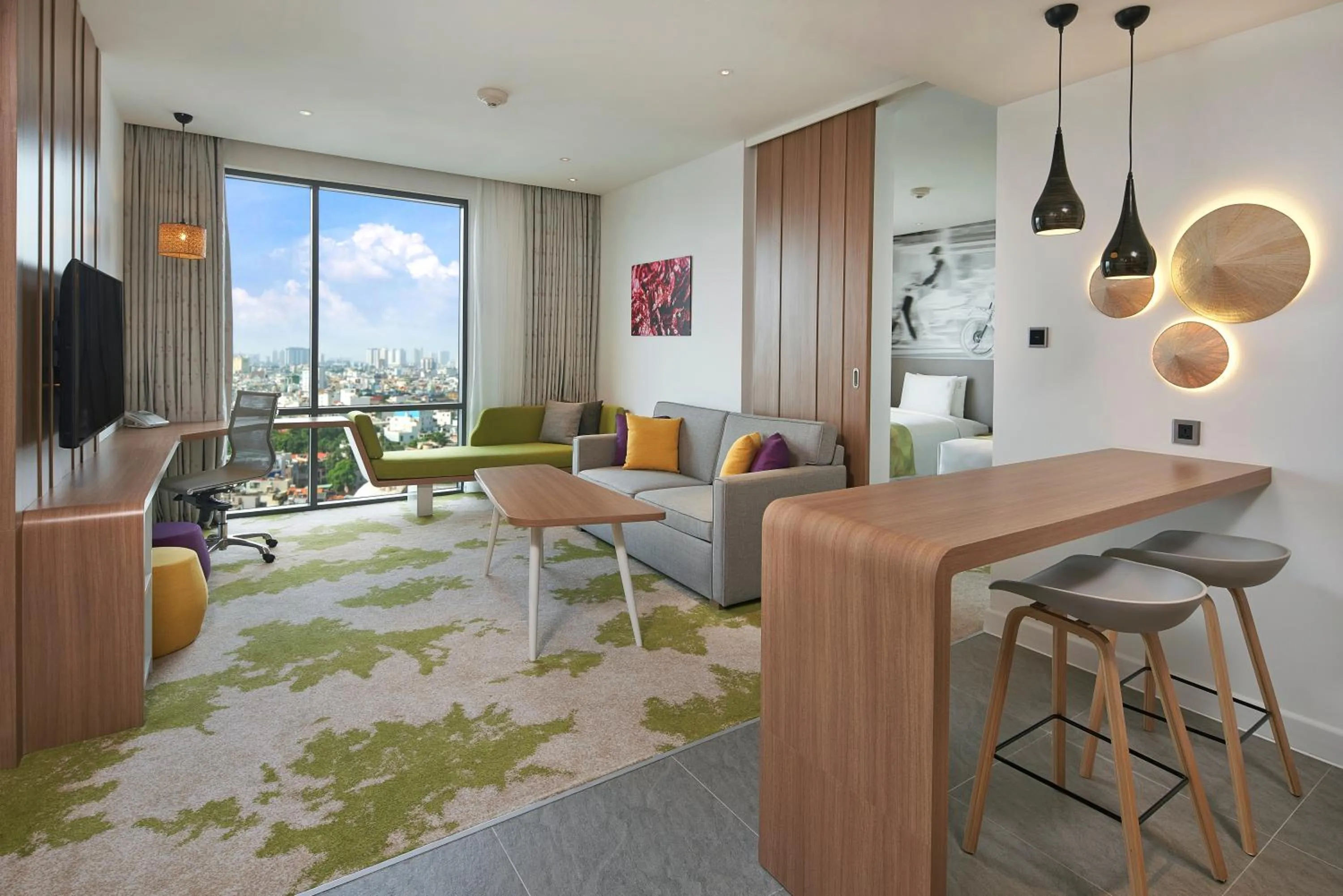 Living room in Holiday Inn & Suites Saigon Airport by IHG