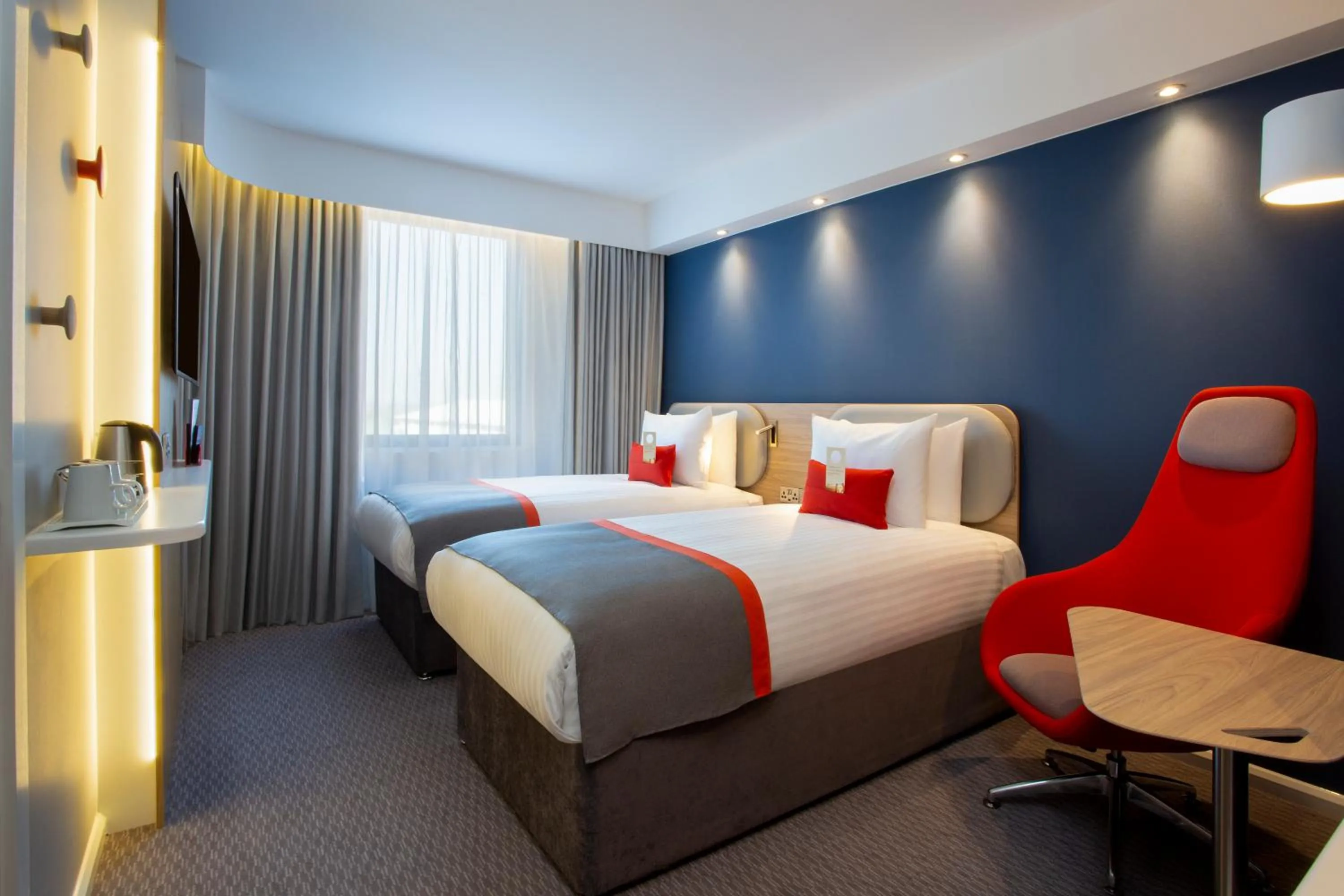 Bedroom, Bed in Holiday Inn Express Bridgwater M5, Jct24 by IHG