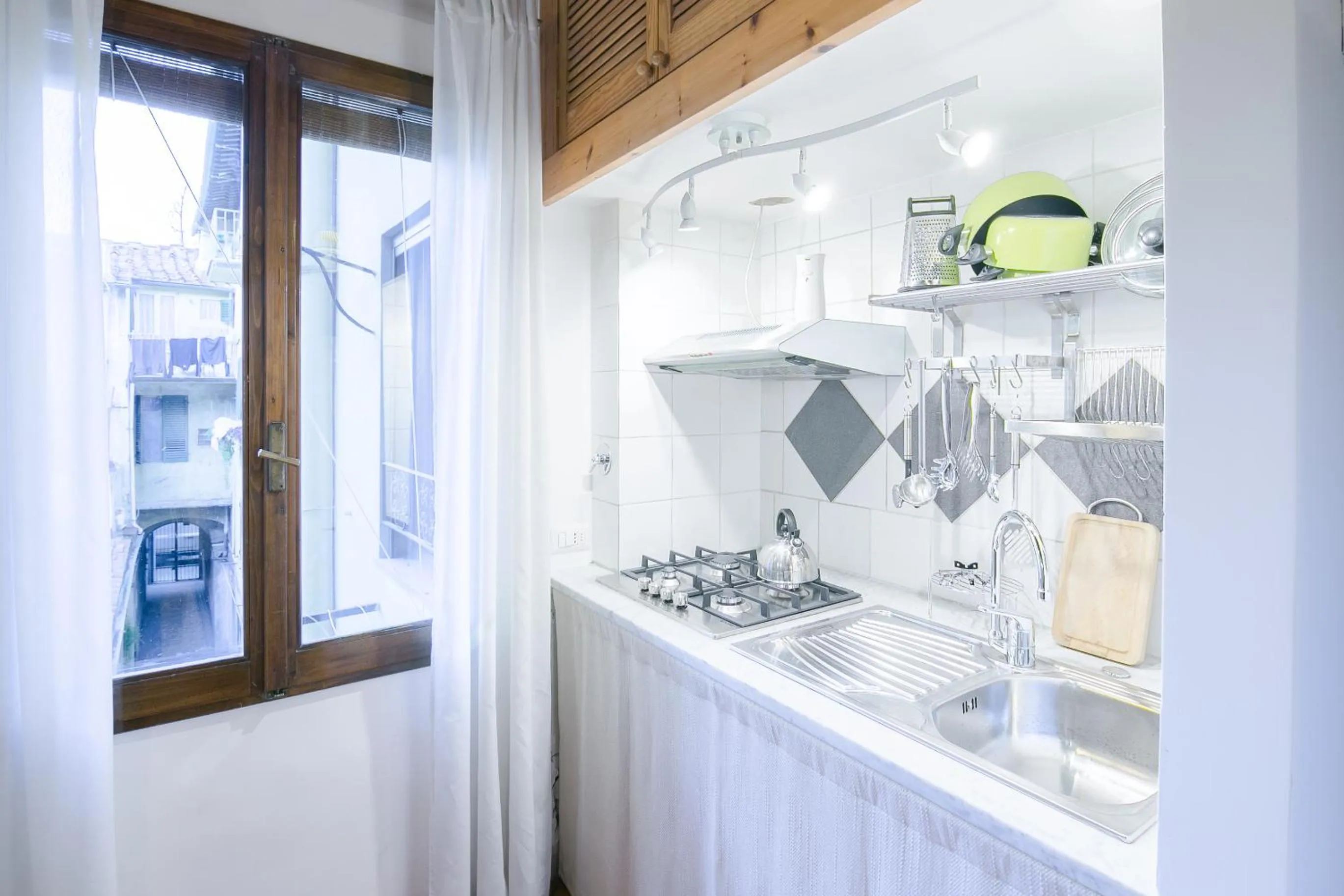 Kitchen or kitchenette in San Niccolò Loft by Mmega